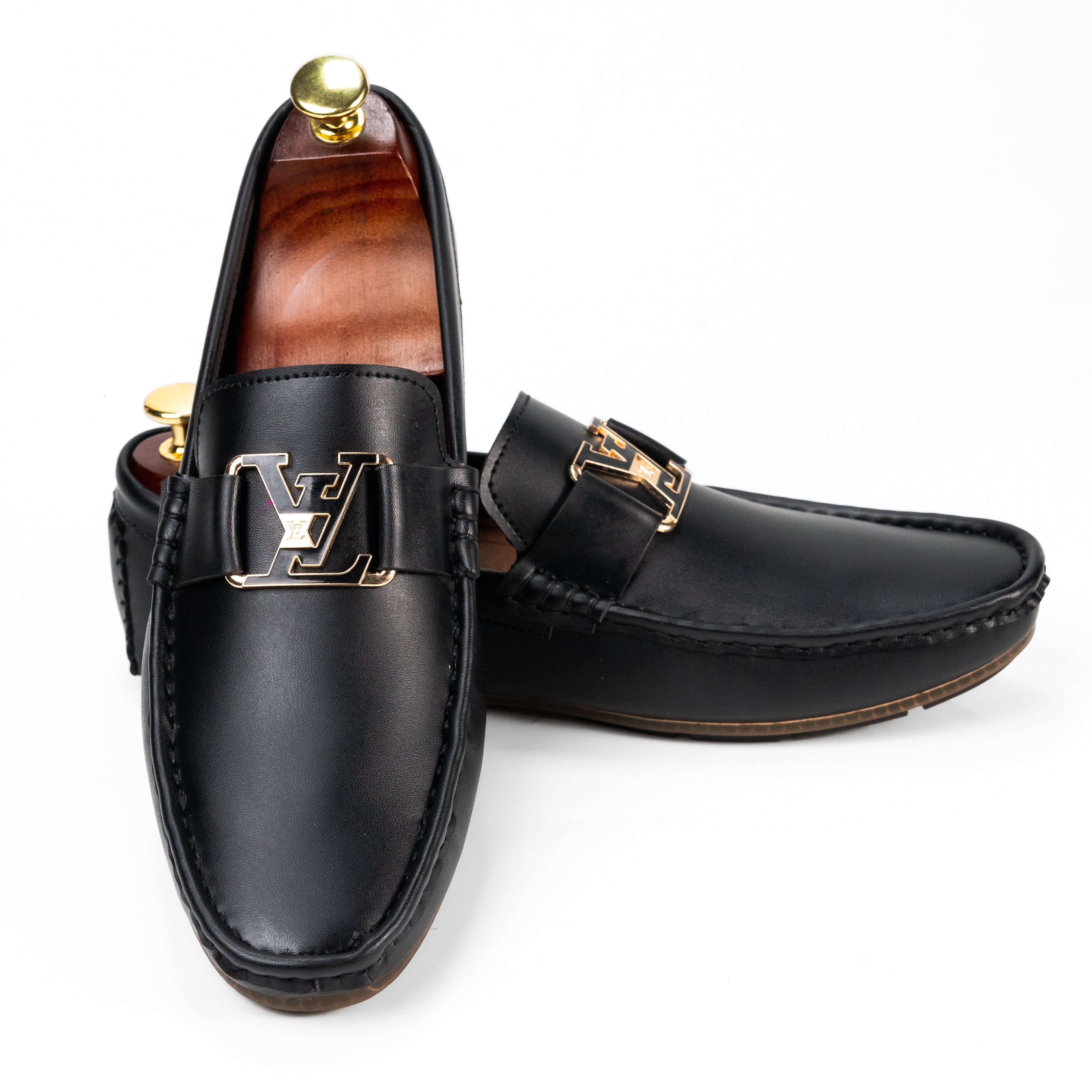 BL-05 Black Loafers For Men
