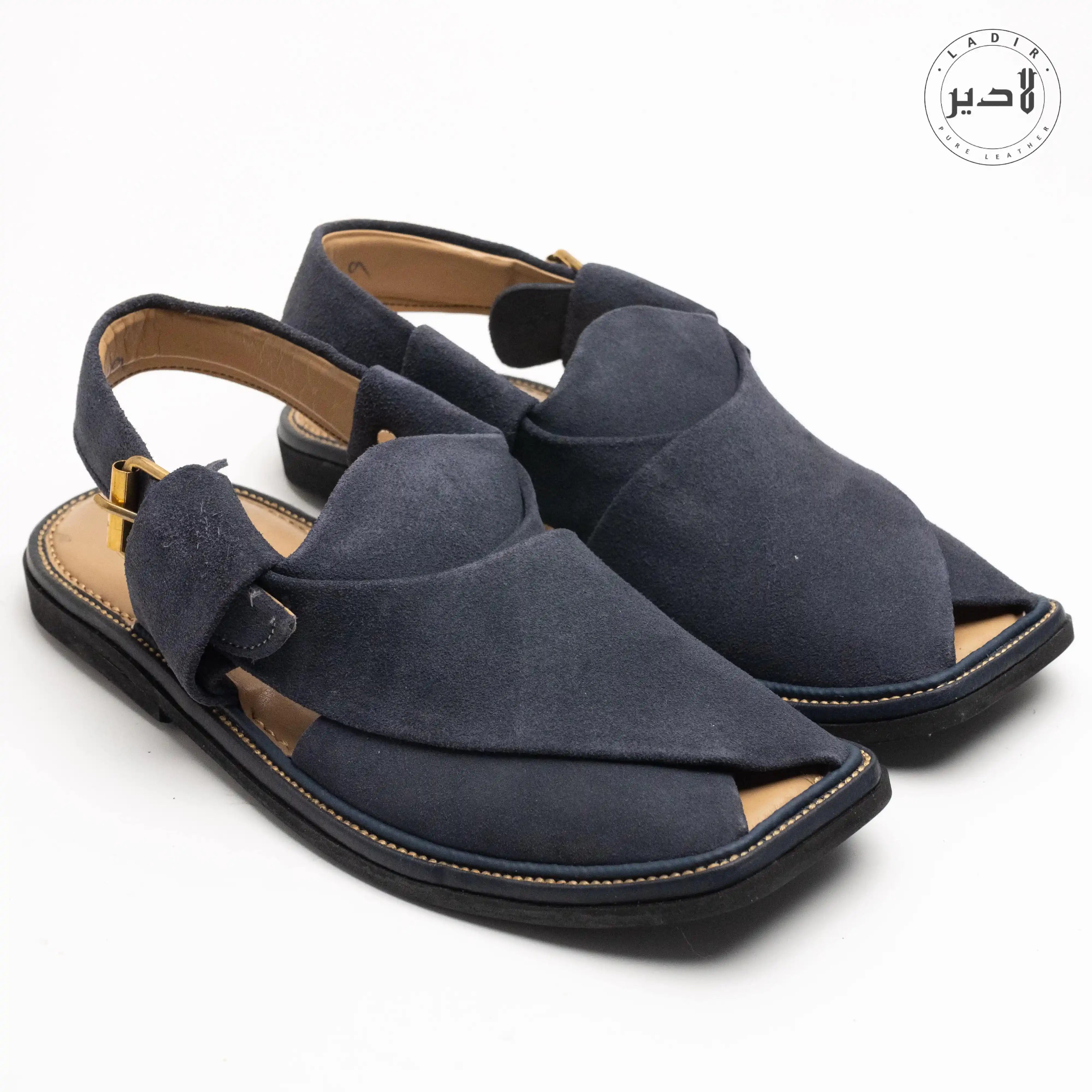 BLUE SUEDE PESHAWARI Chappal (BLS-120)