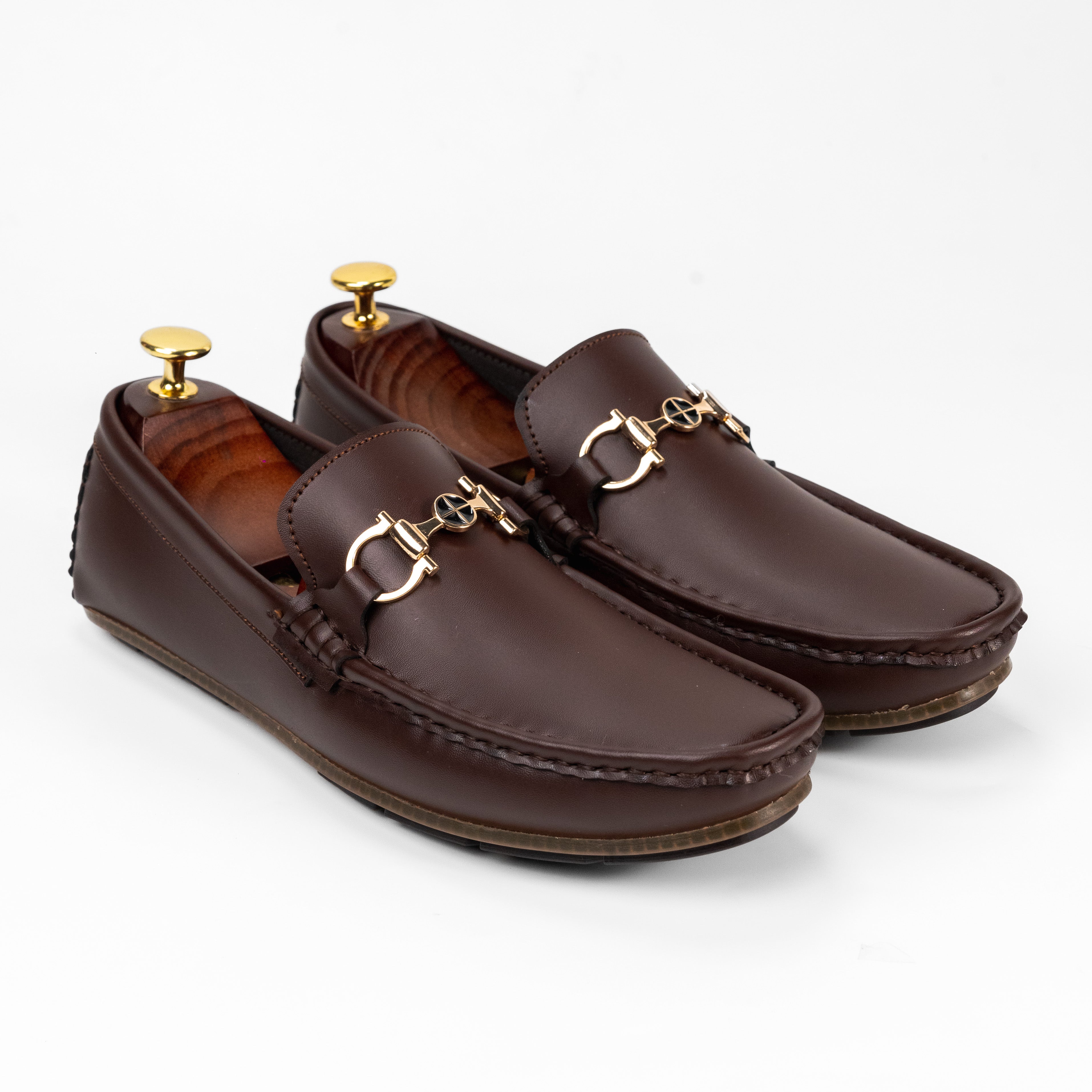 BR-02 Brown Loafers For Men
