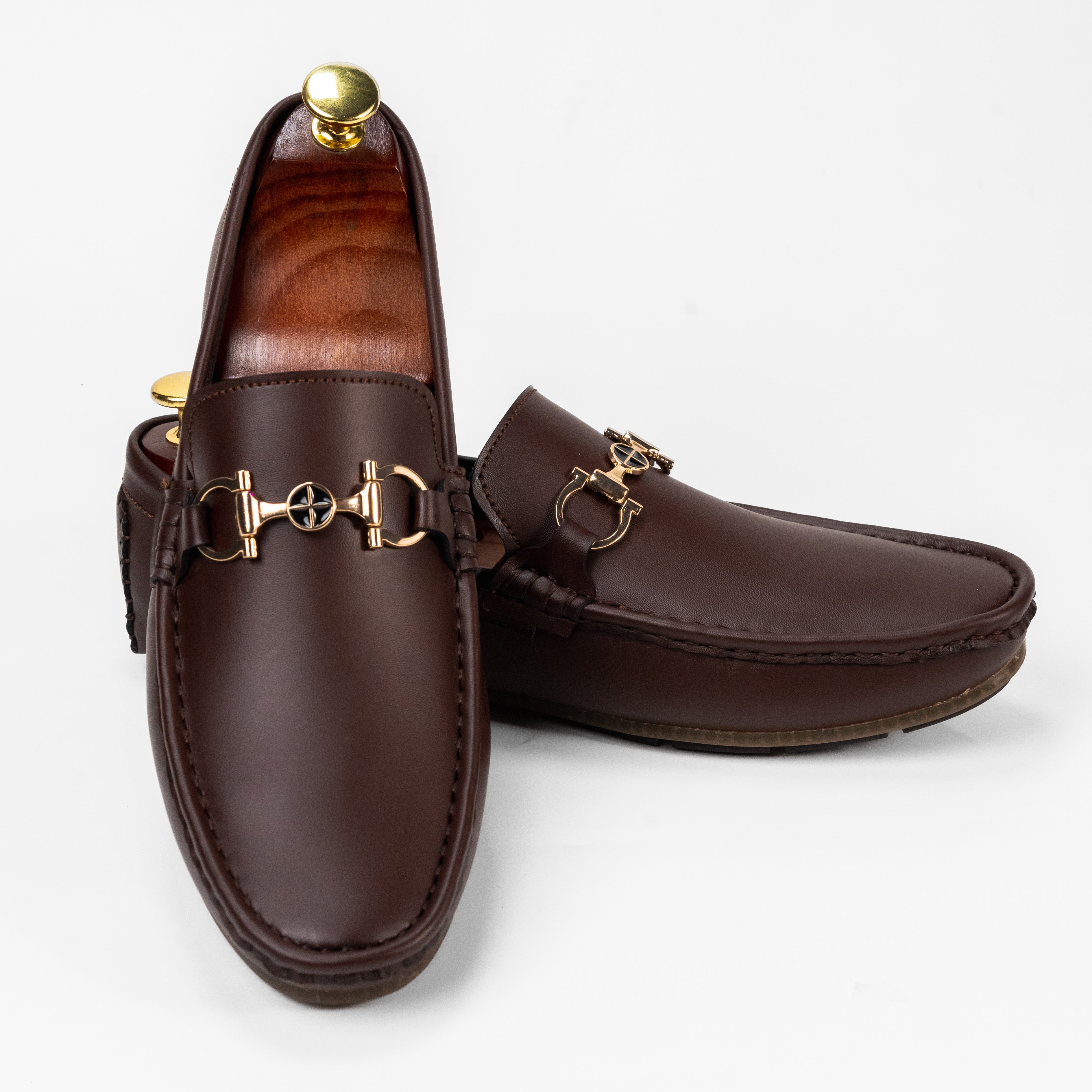 BR-02 Brown Loafers For Men