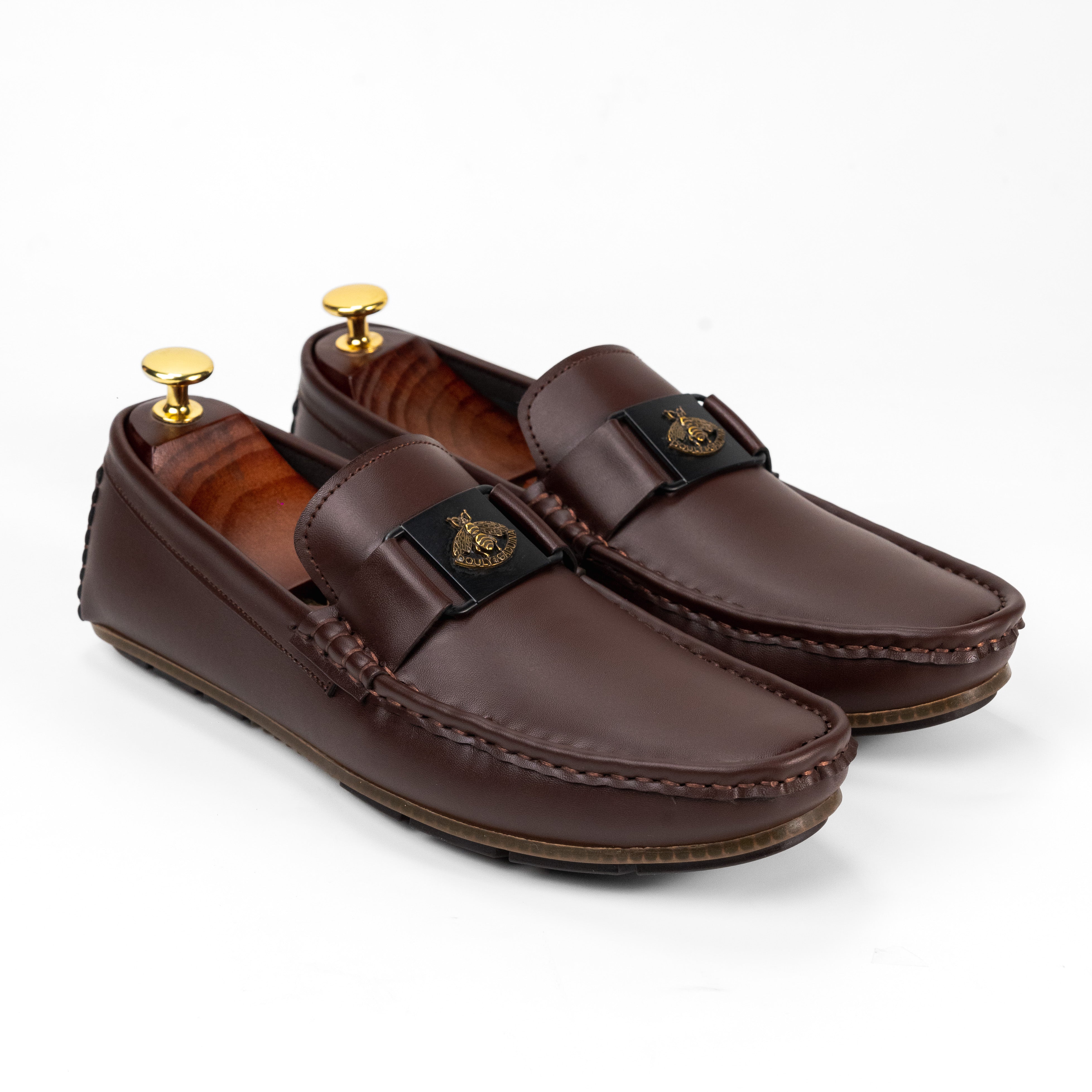 BR-05 Brown Loafers For Men