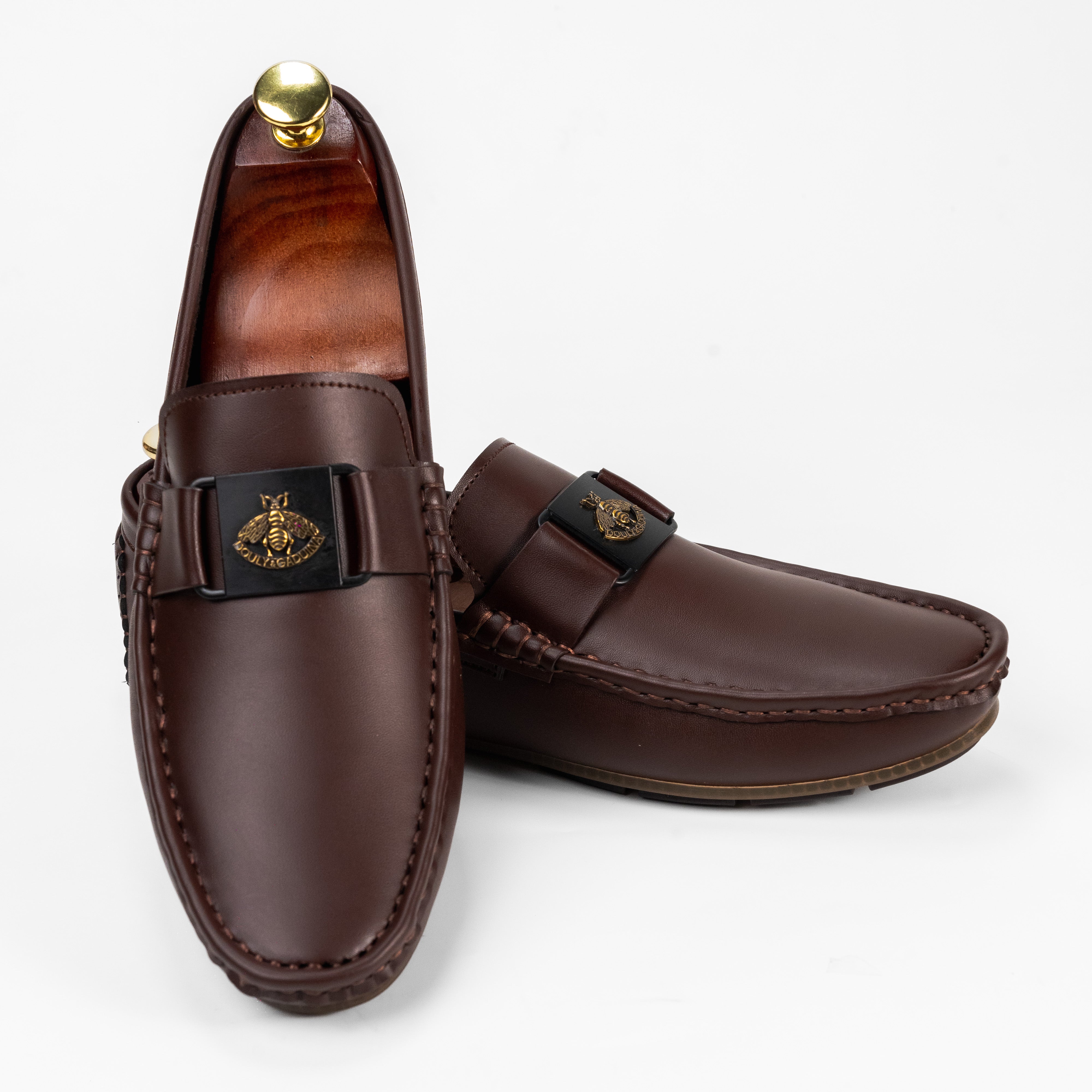 BR-05 Brown Loafers For Men