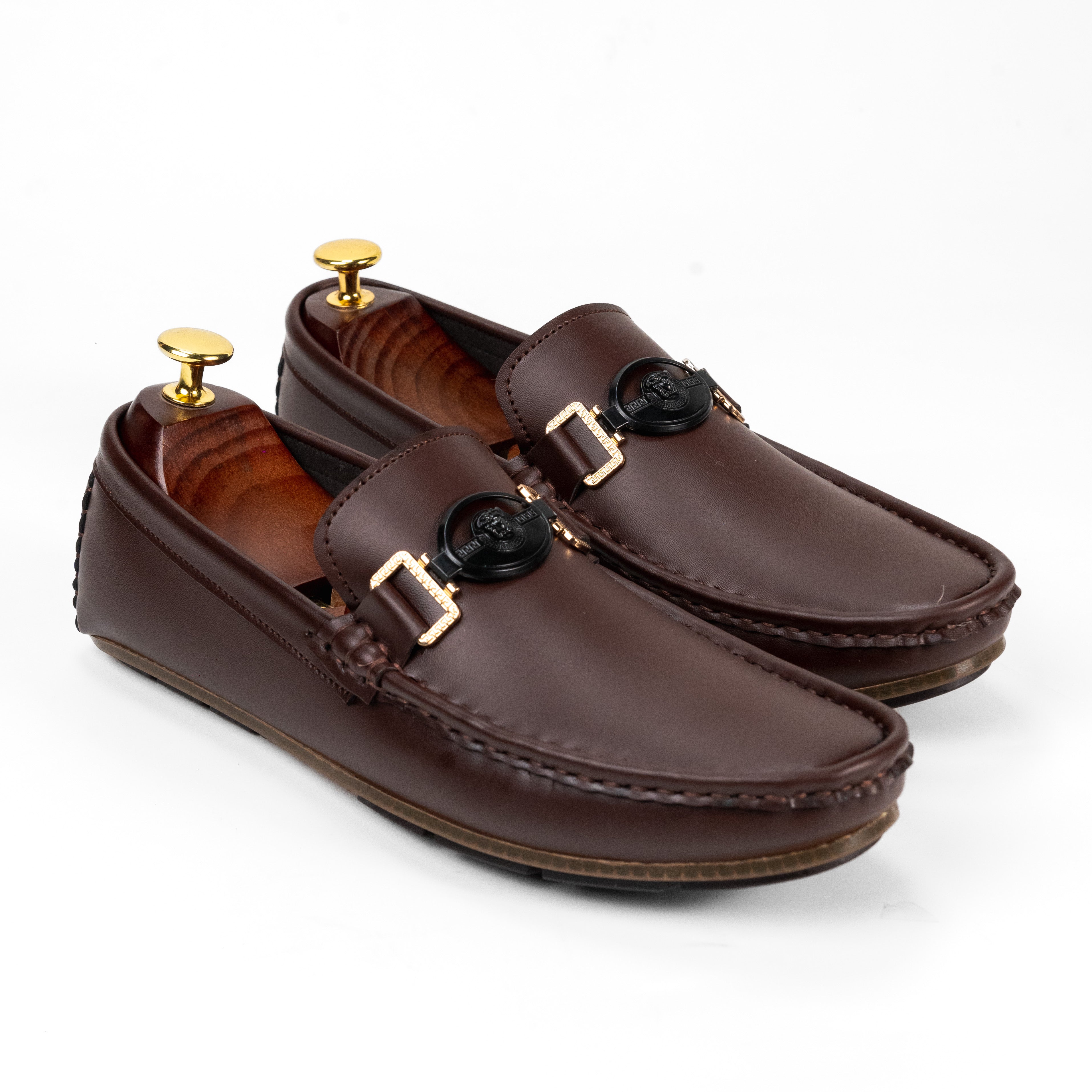 BR-06 Brown Loafers for men