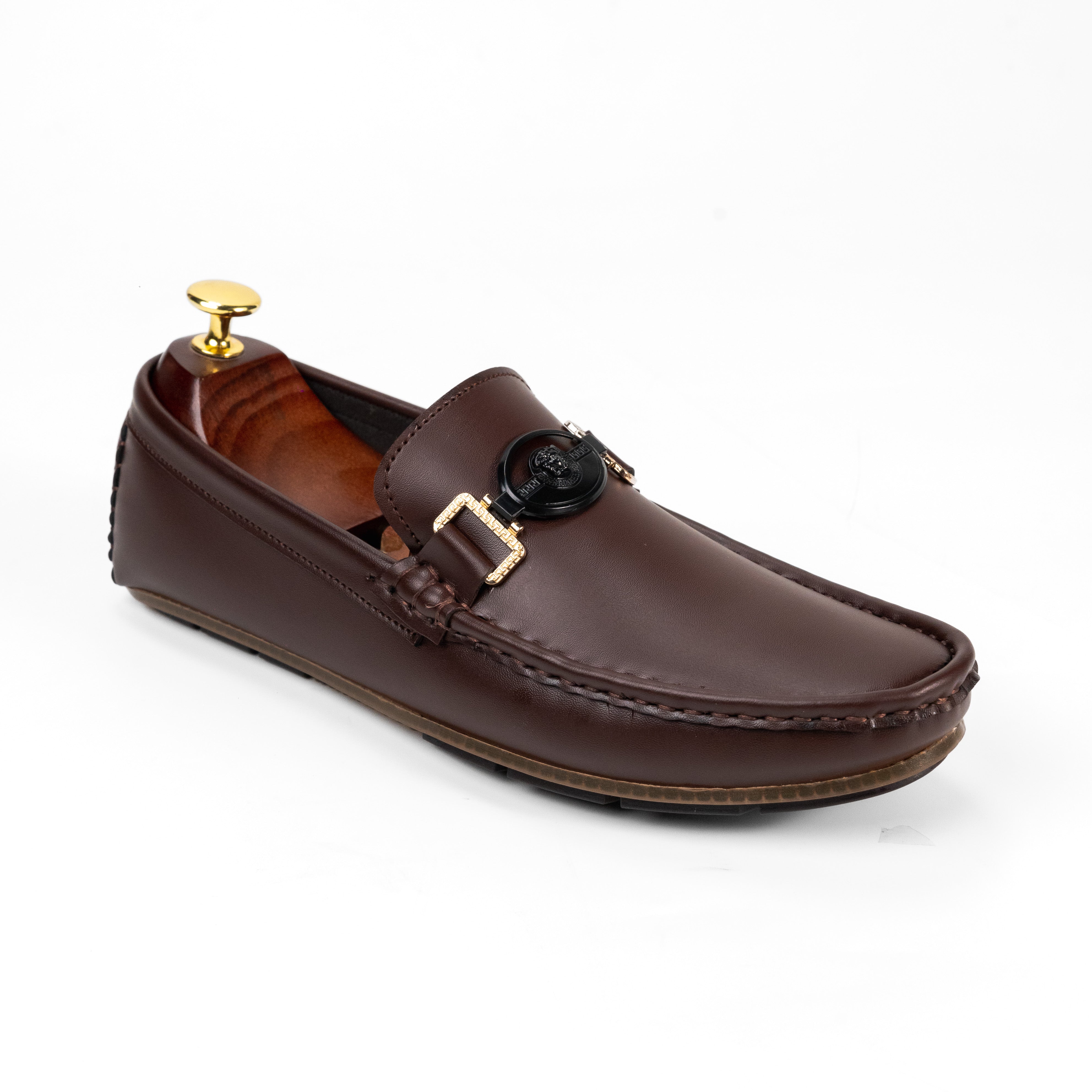 BR-06 Brown Loafers for men