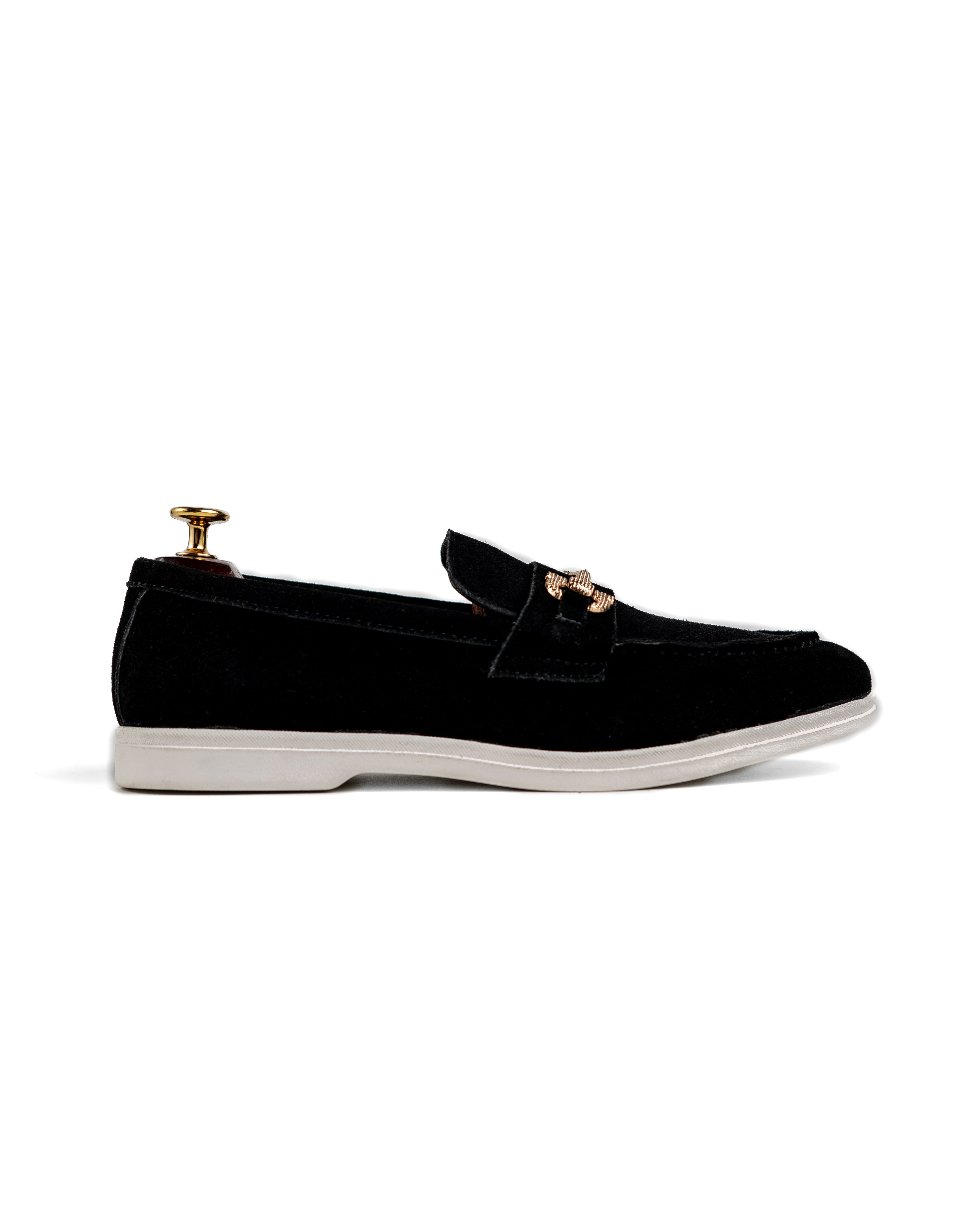Birch Black Loafer Shoes (BB-91)