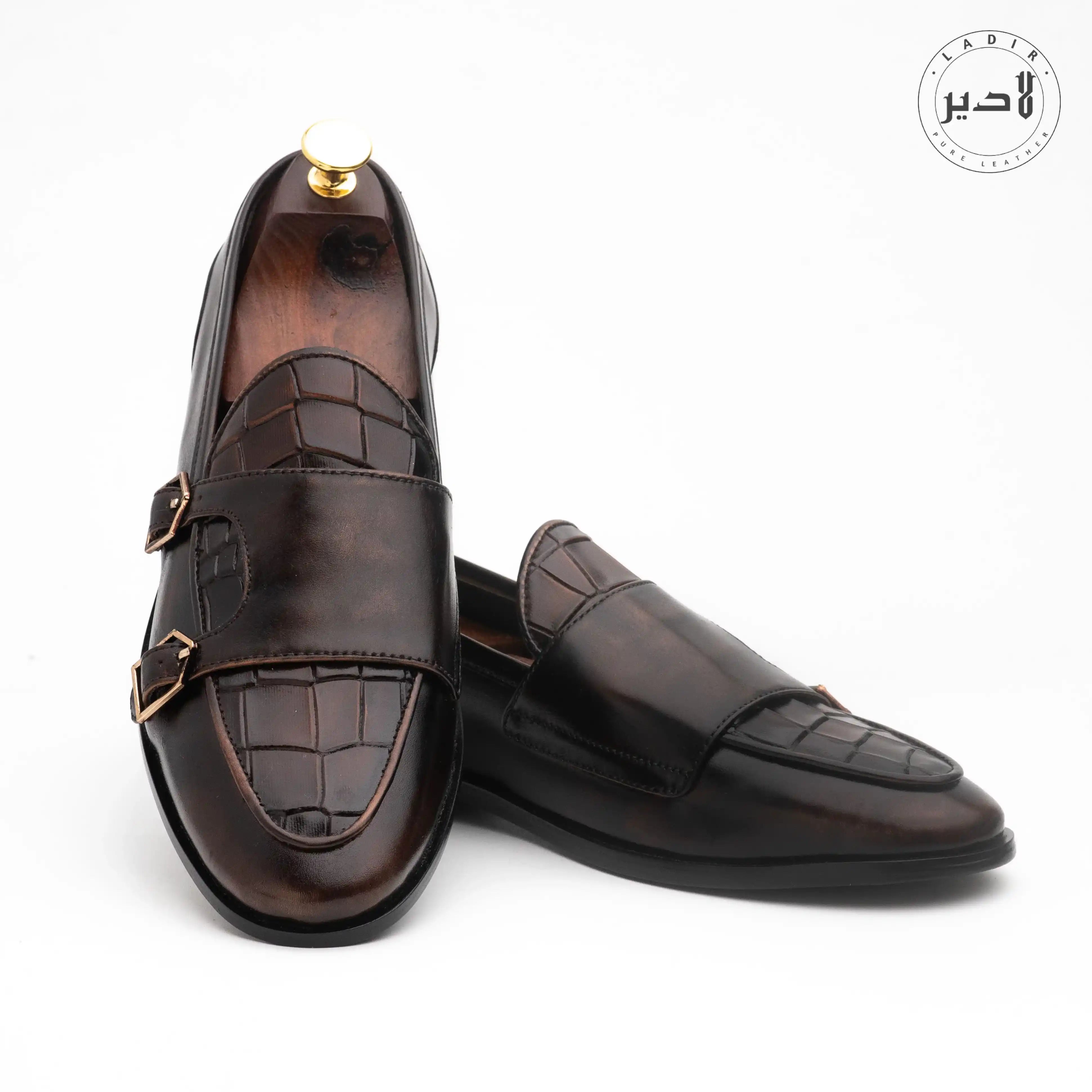 CROC BROWN Formal Shoes (CB-799)