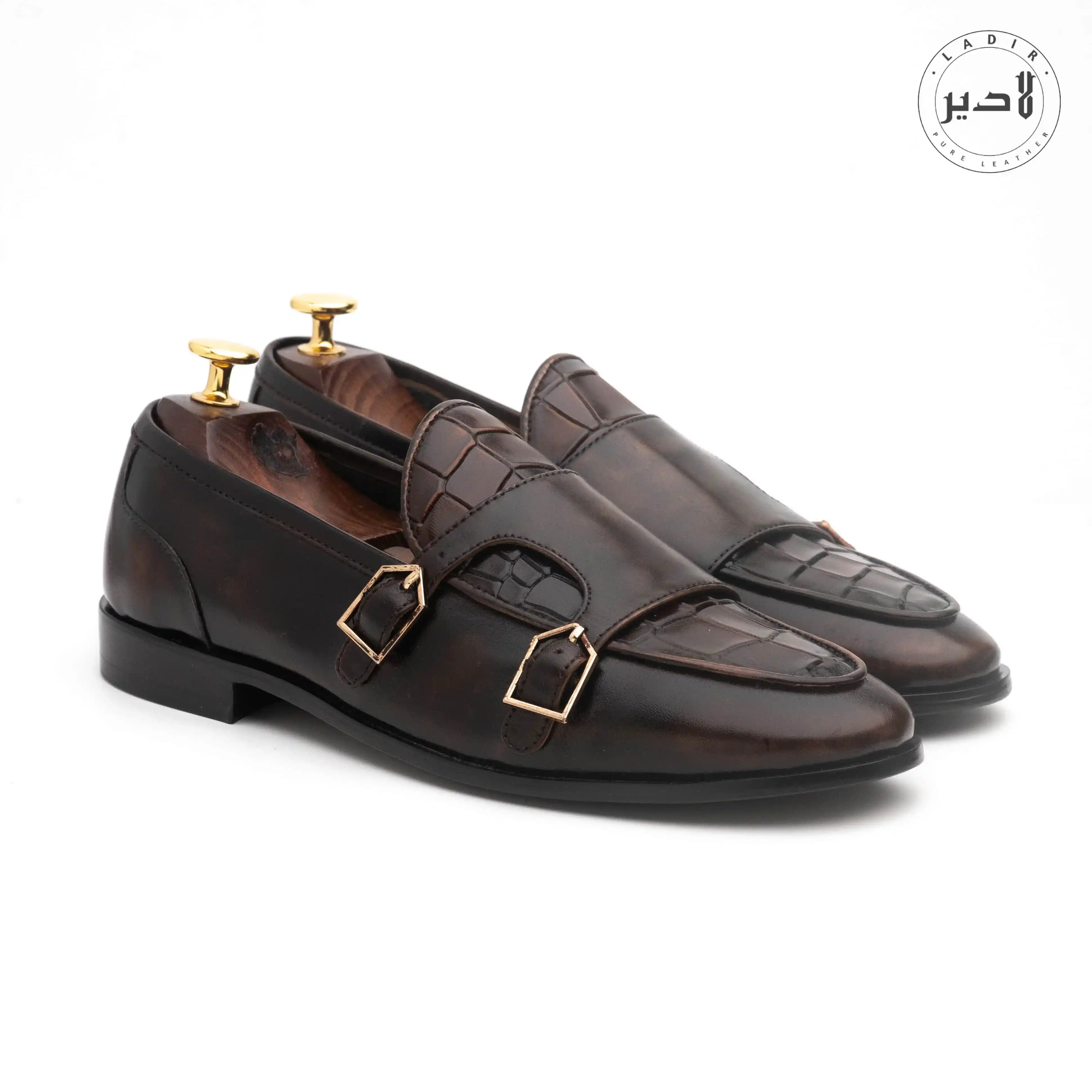 CROC BROWN Formal Shoes (CB-799)