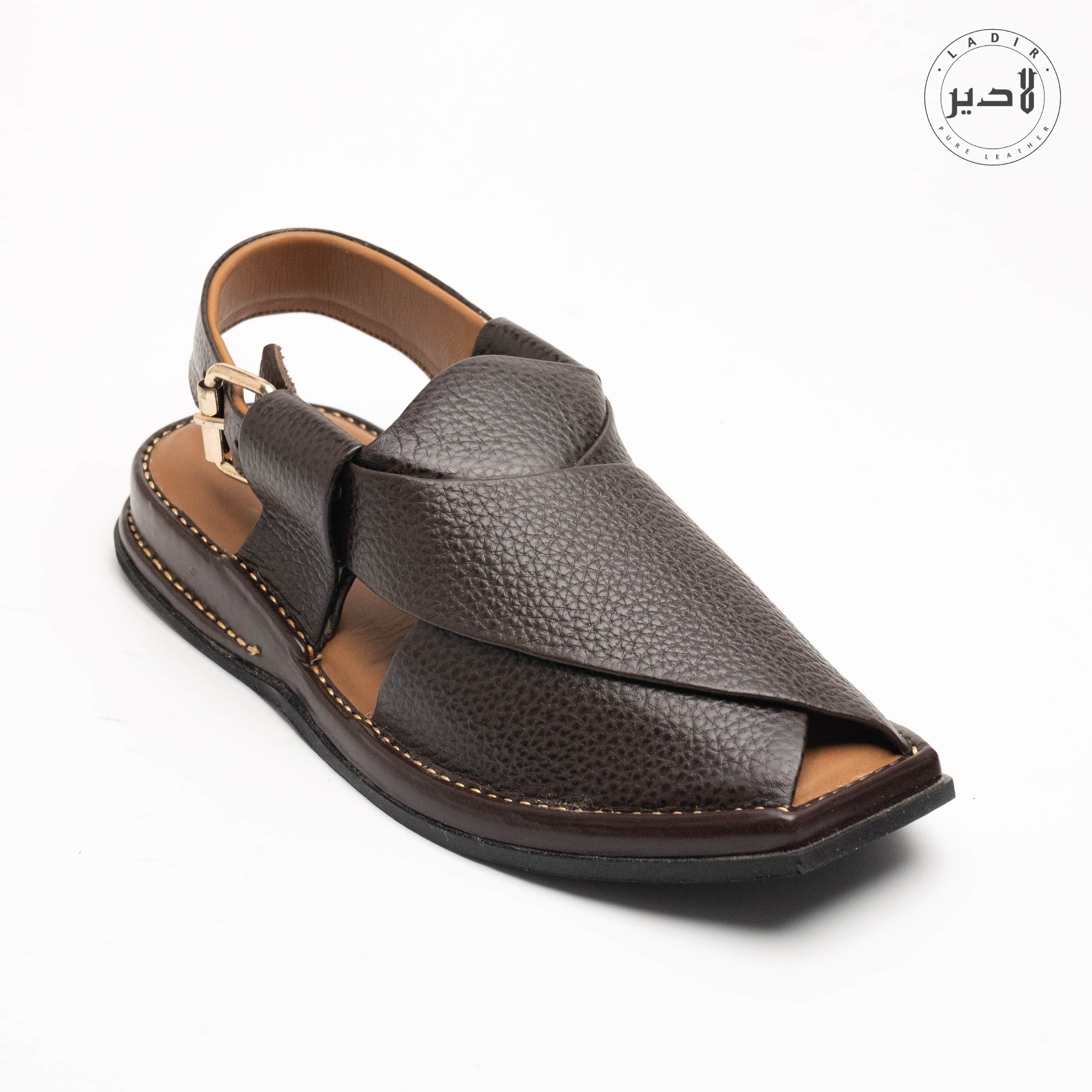 CHOCOLATE BLACK ZALMI Chappal (CBL-21)