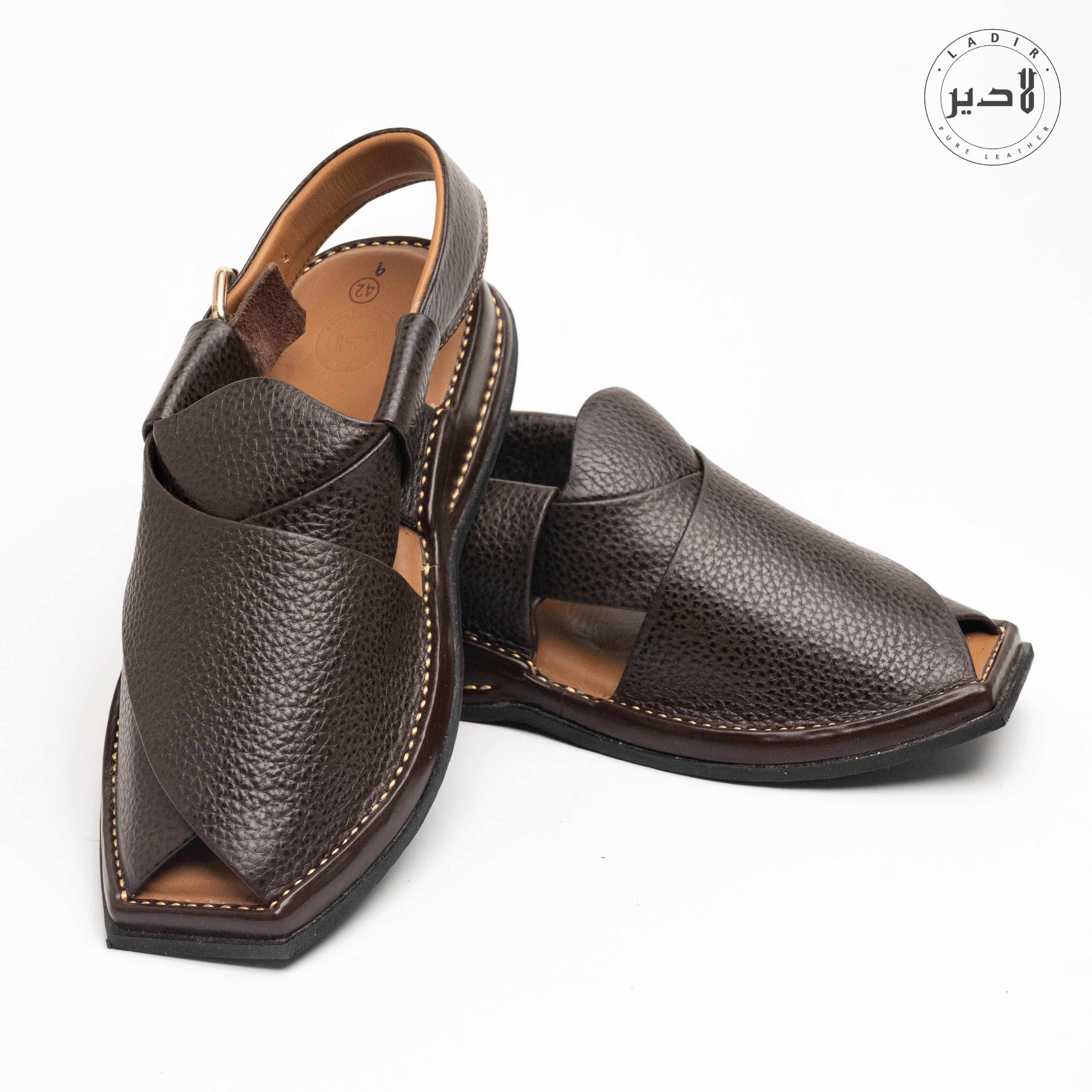 CHOCOLATE BLACK ZALMI Chappal (CBL-21)