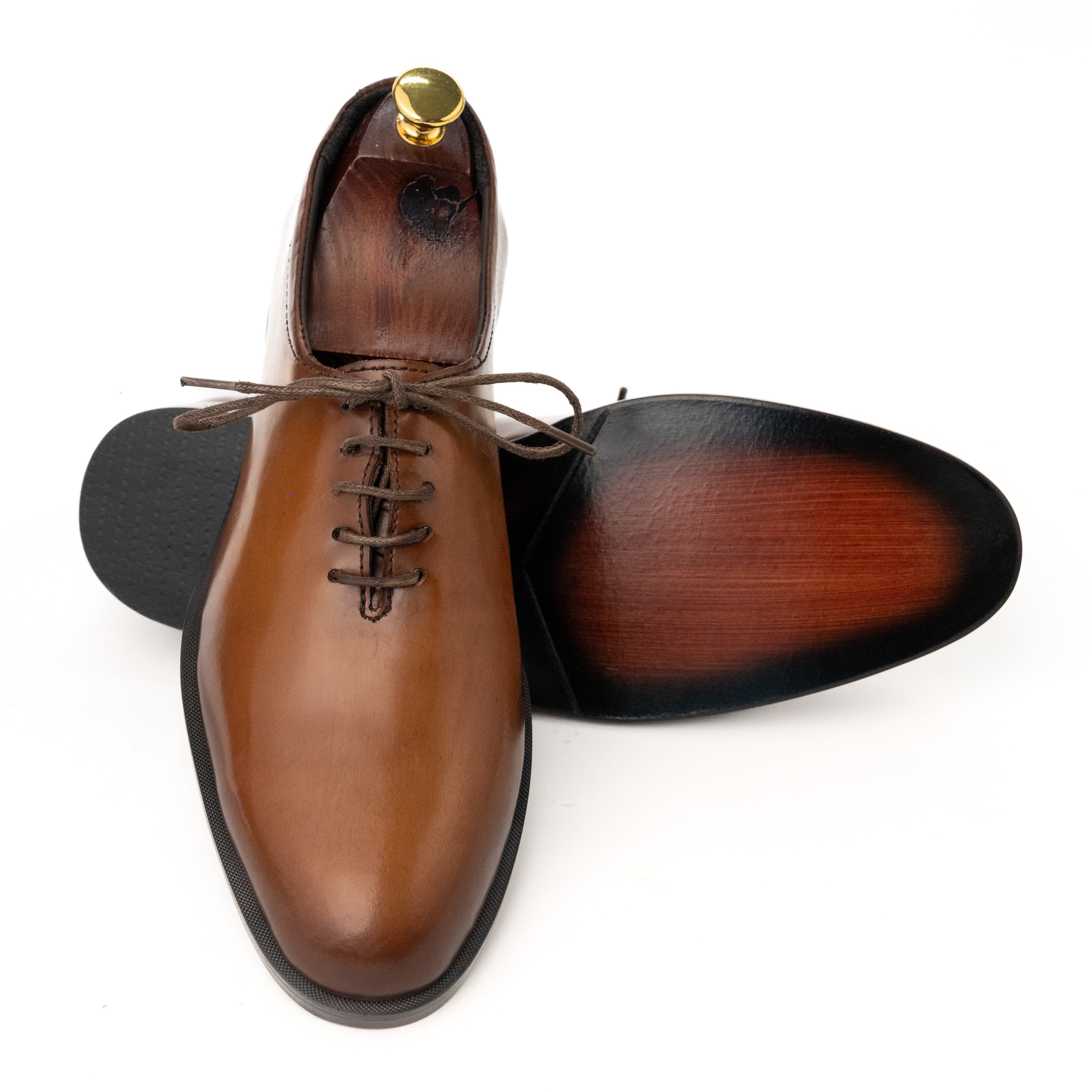 OXY BROWN Formal Shoes (OXB-299)