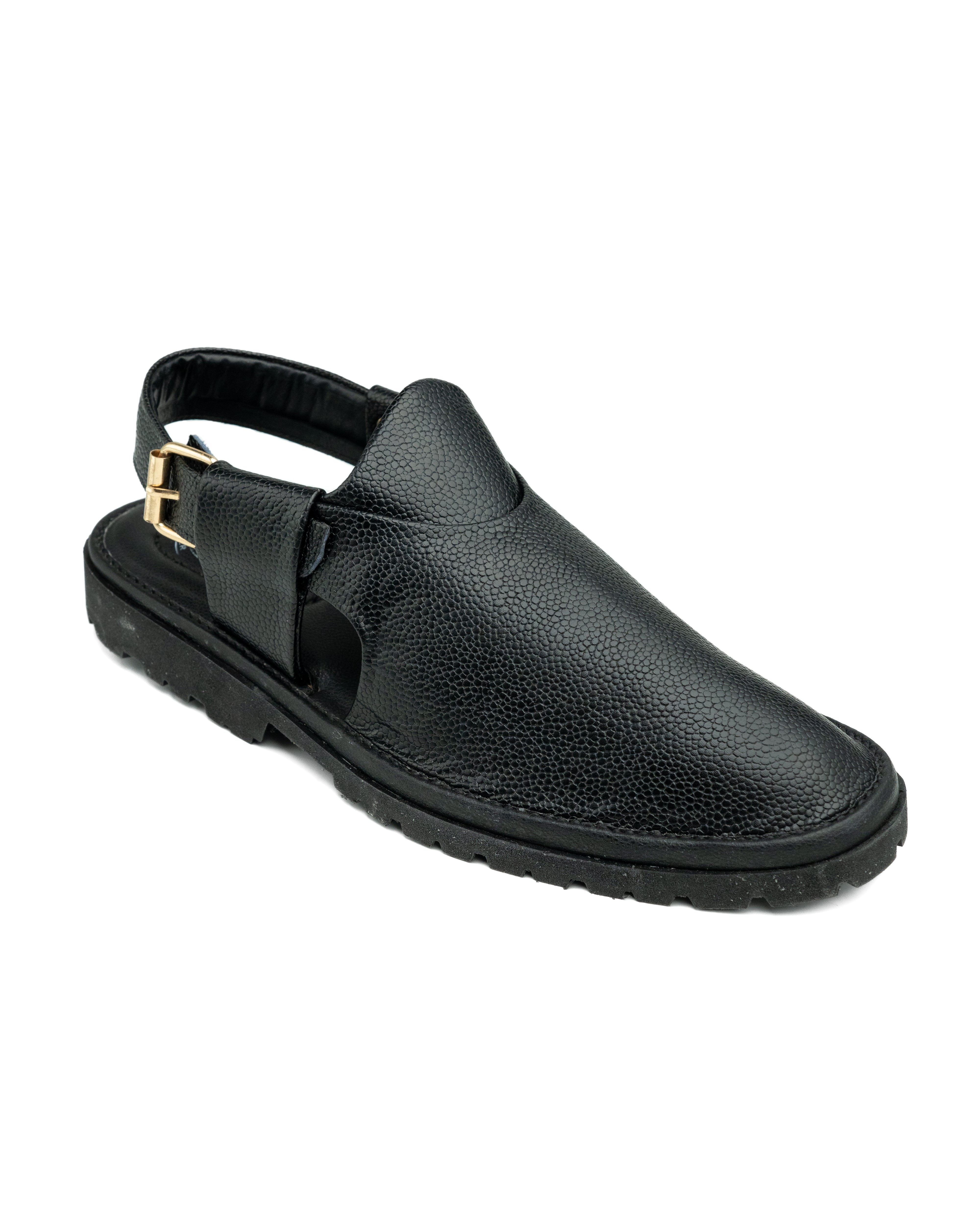 Colt Black Sandal (CBL-121)