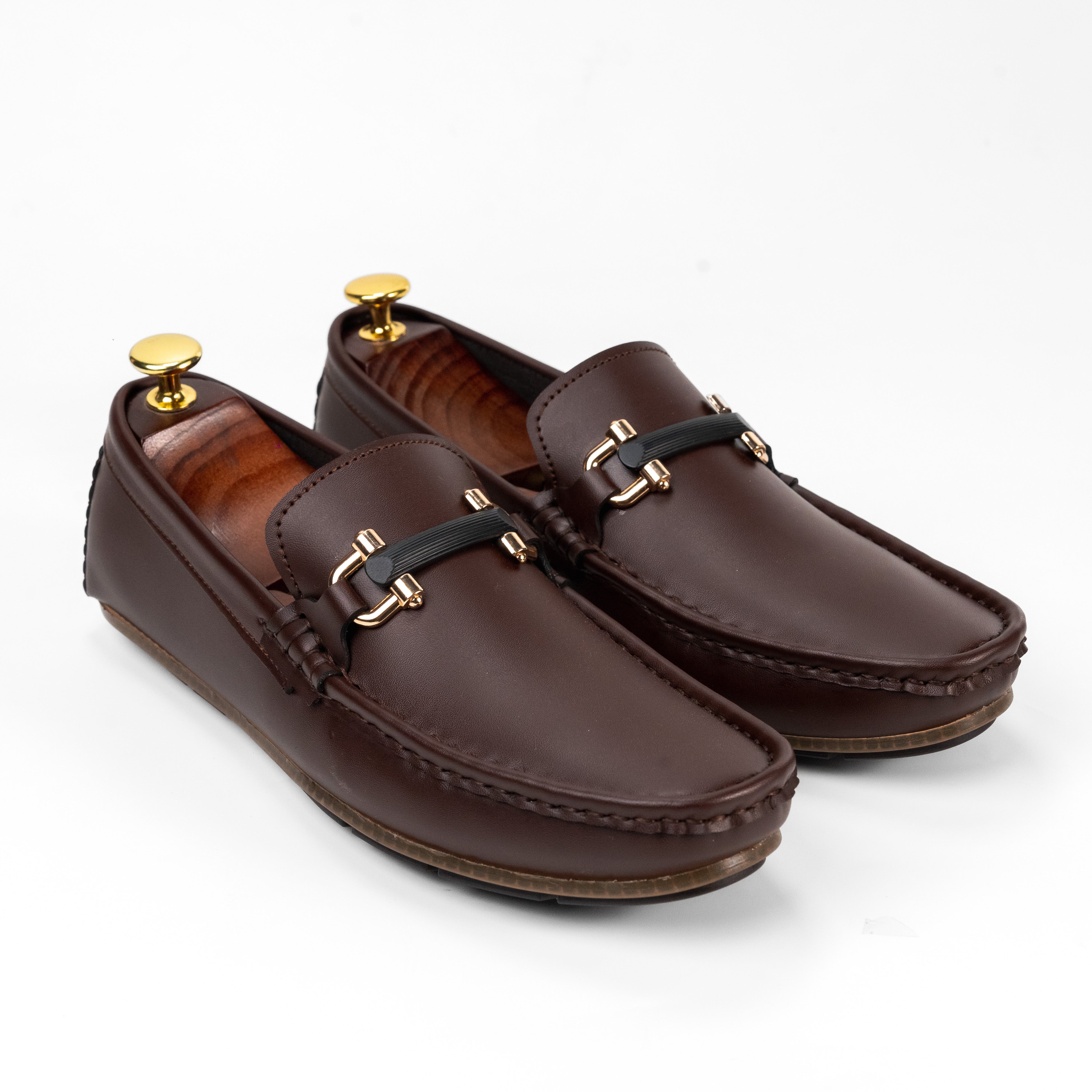 BR‑03 brown Loafers For Men