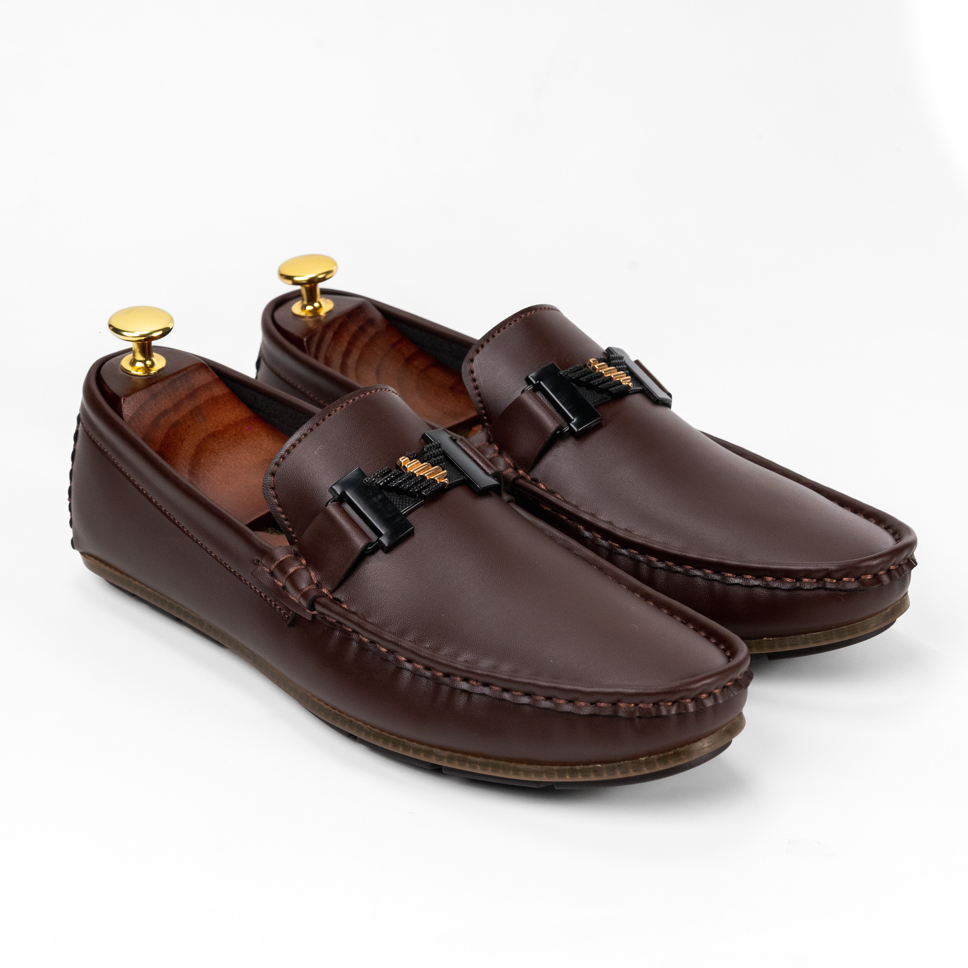 BR-04 Brown Loafers For Men