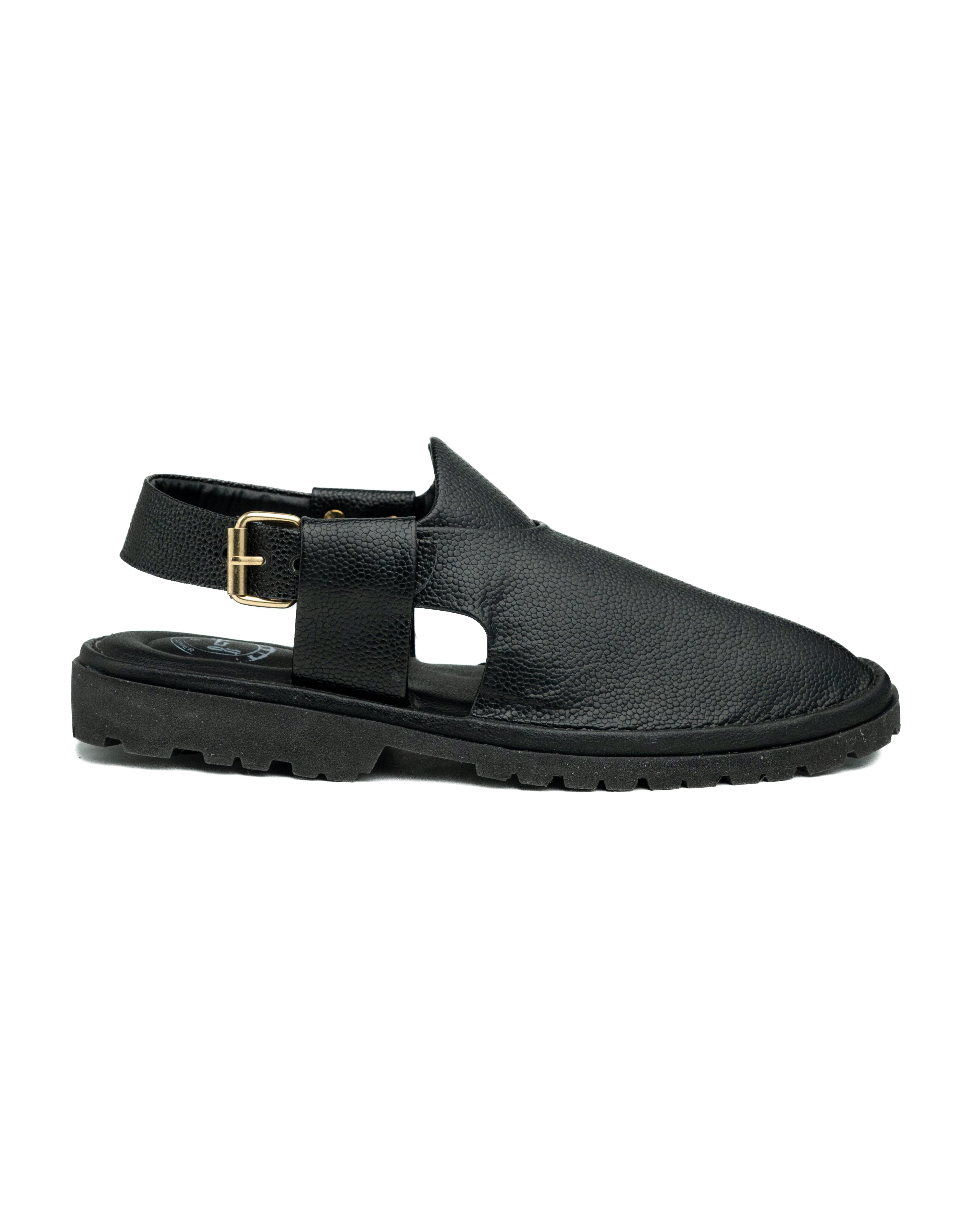 Colt Black Sandal (CBL-121)