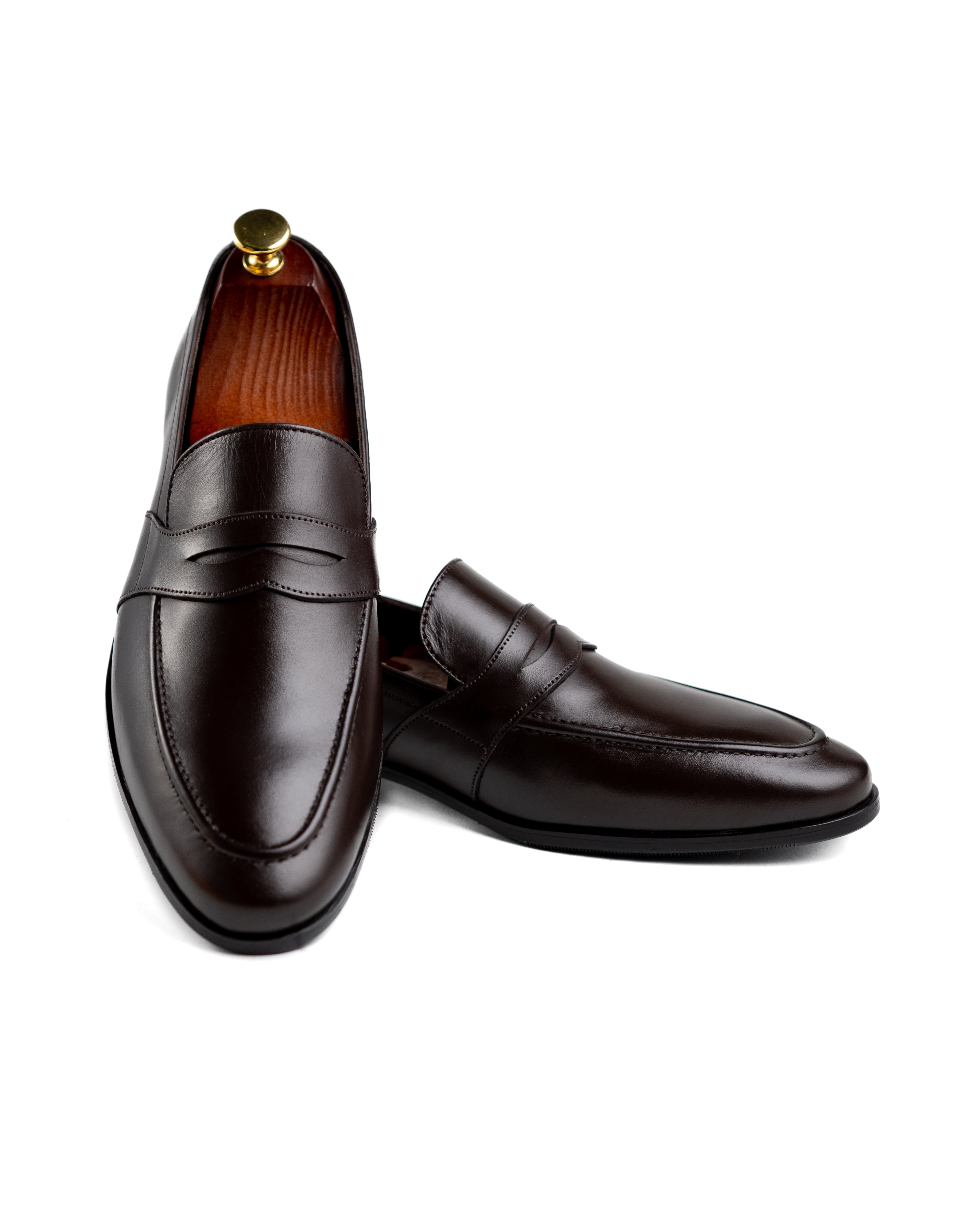 Raven Brown Formal Shoes (RB-1112)