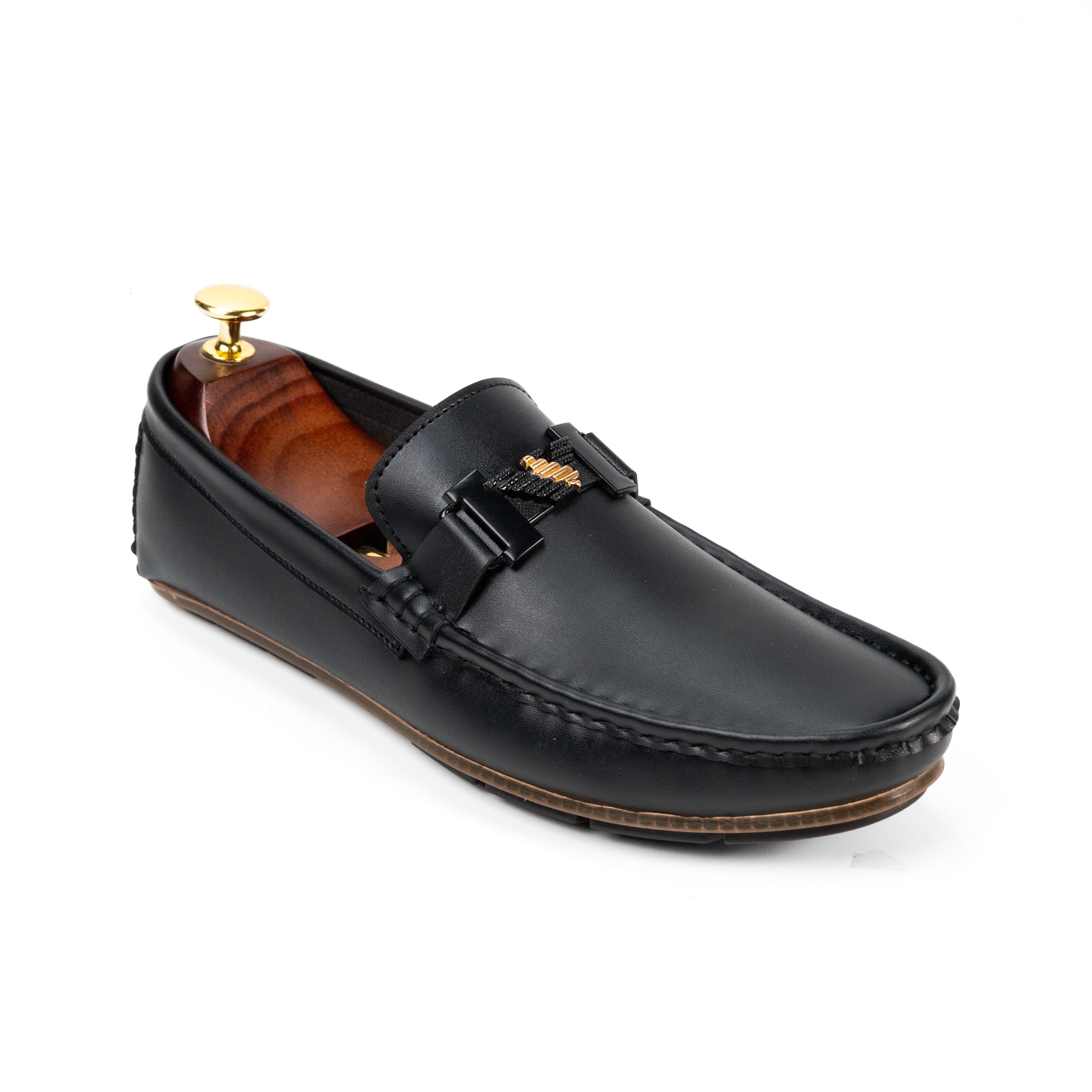 BL‑09 Black Loafers For Men
