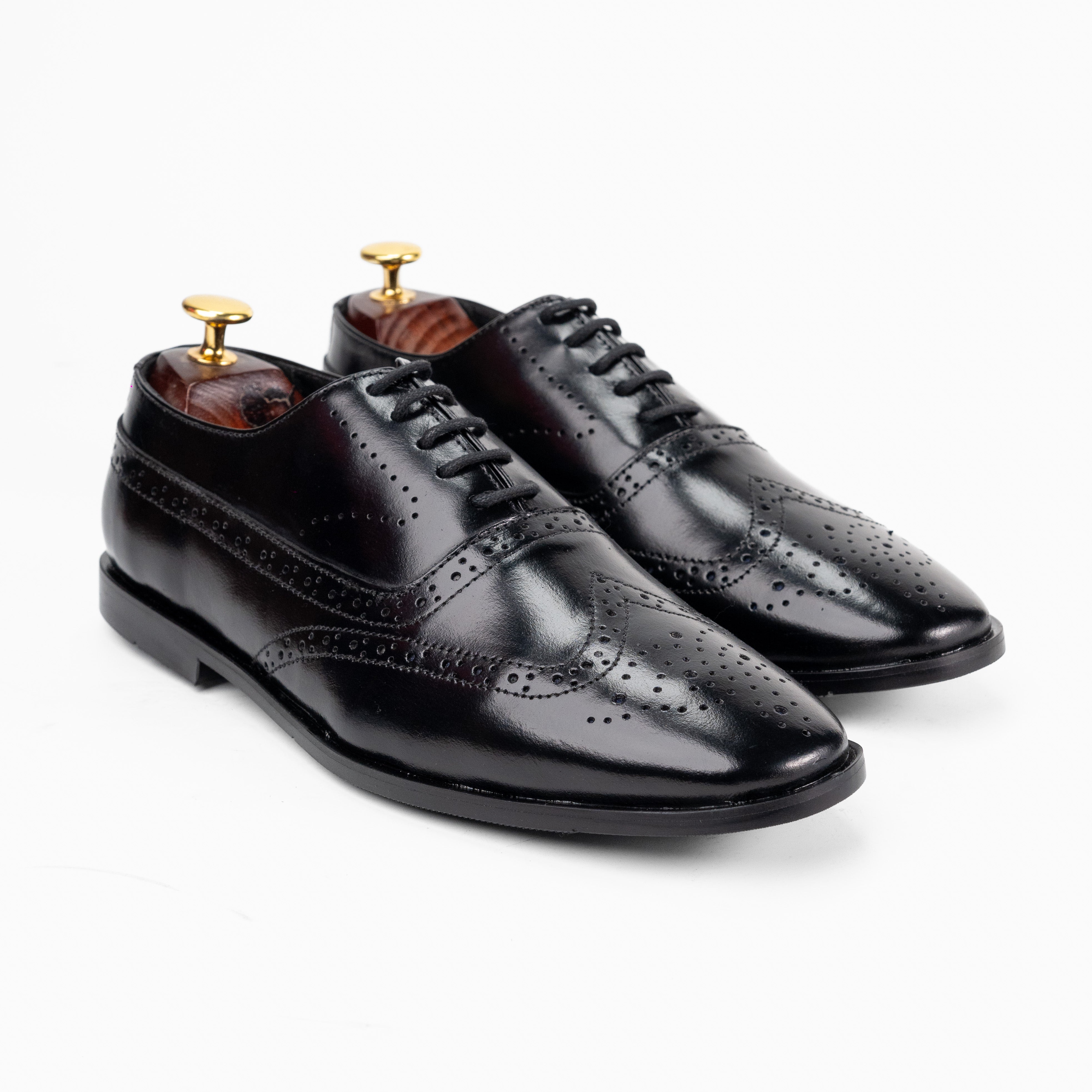 TREK BLACK Formal Shoes