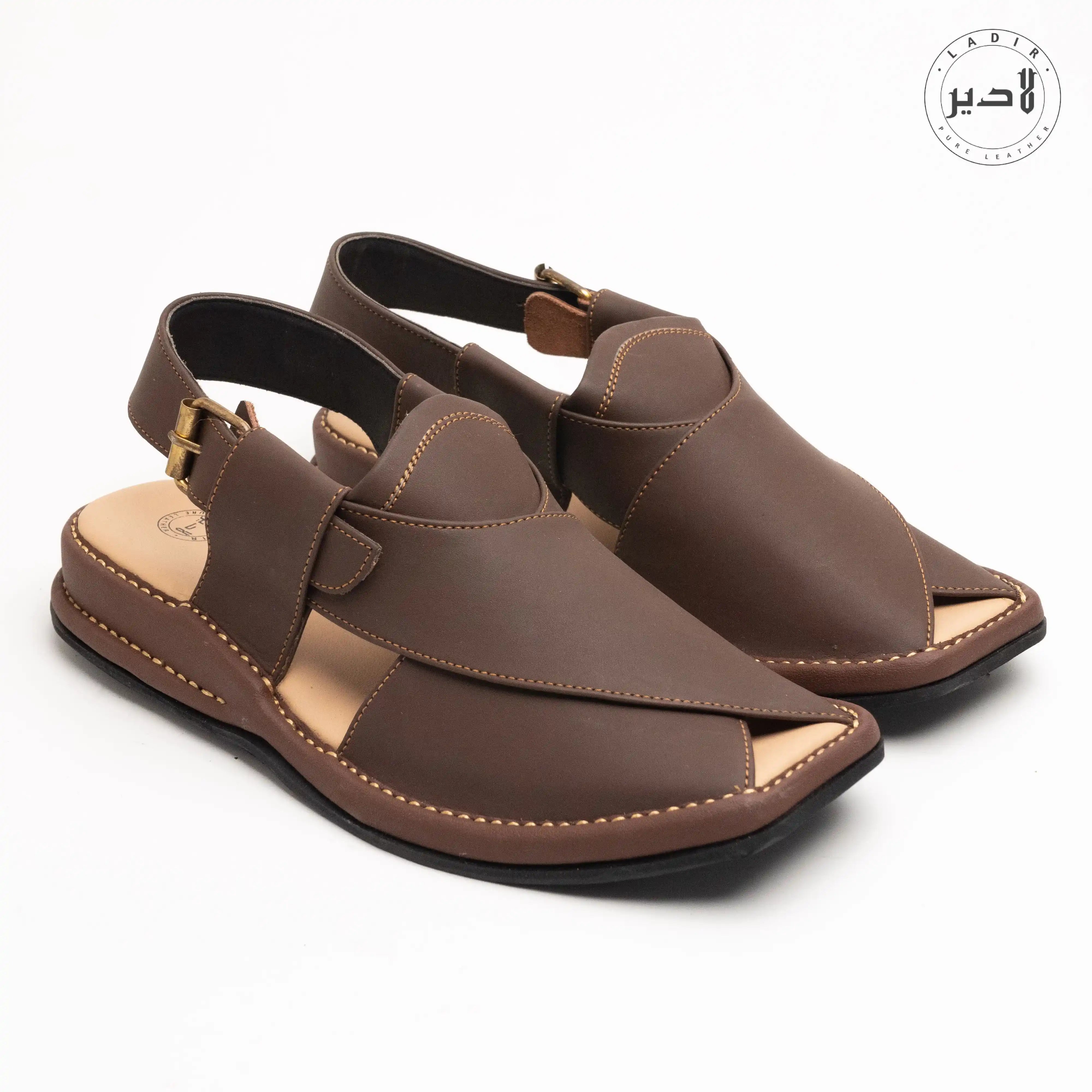 SMOKEY BROWN ZALMI Chappal (XLS)