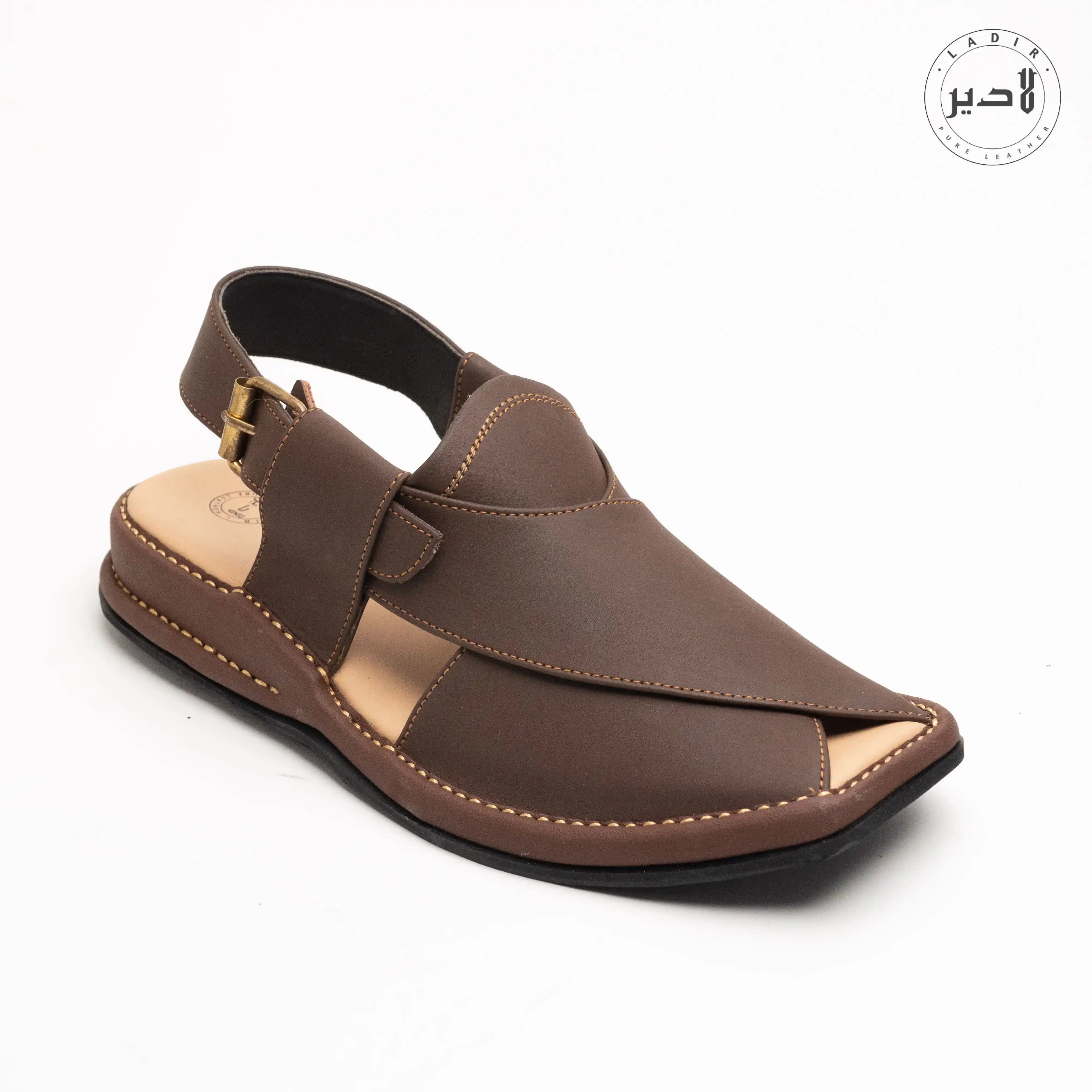 SMOKEY BROWN ZALMI Chappal (XLS)