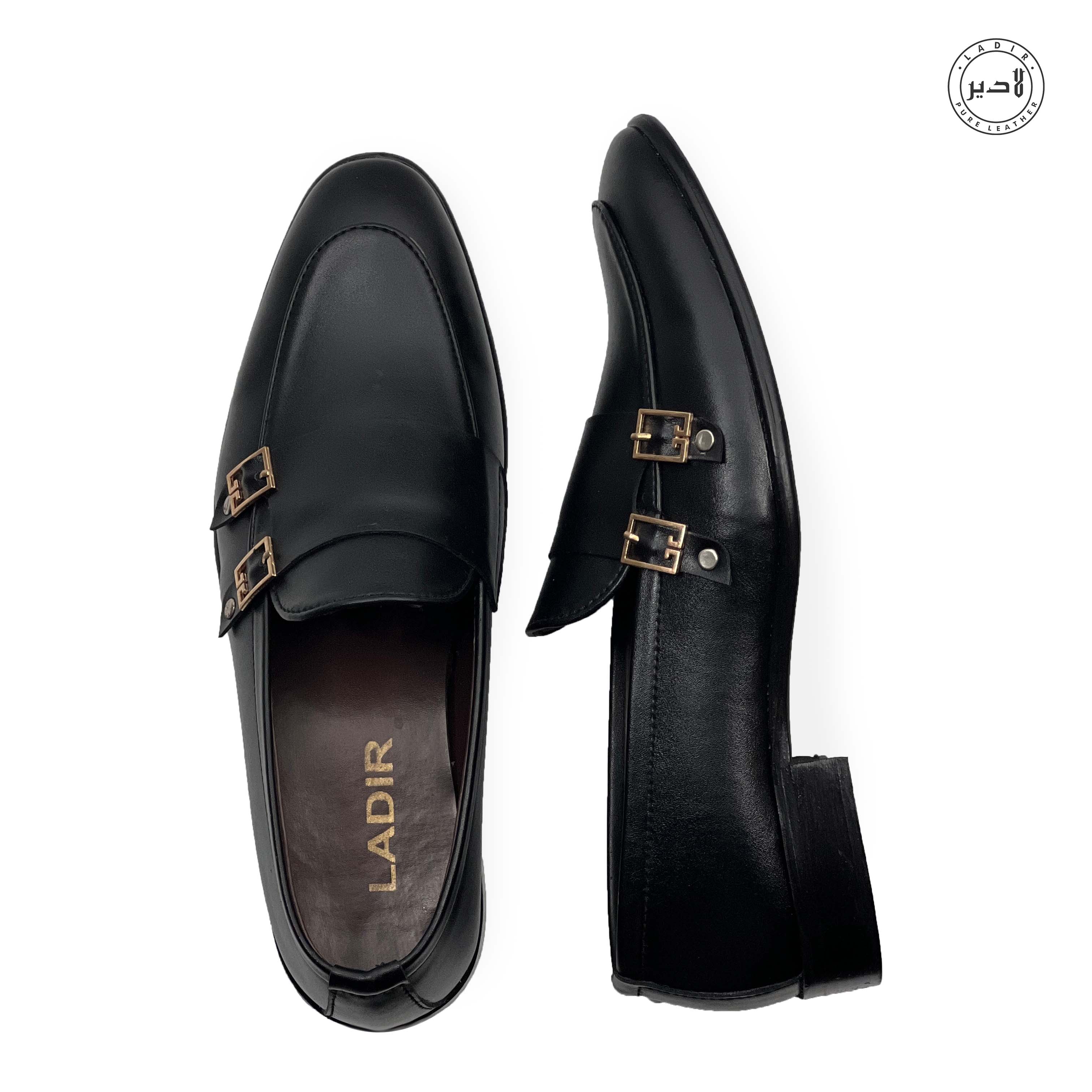 LOAFER BLACK Formal Shoes (DML-301)