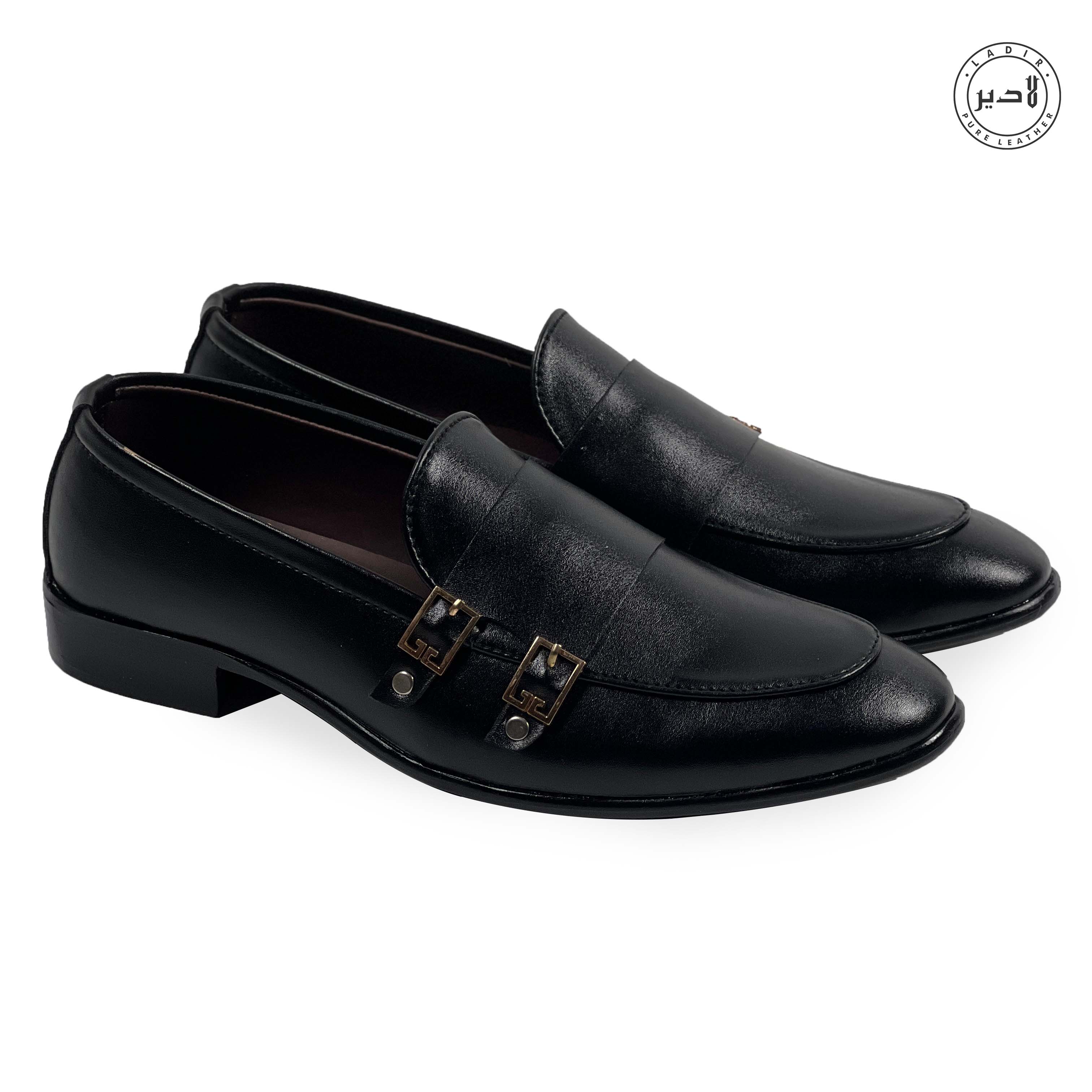 LOAFER BLACK Formal Shoes (DML-301)