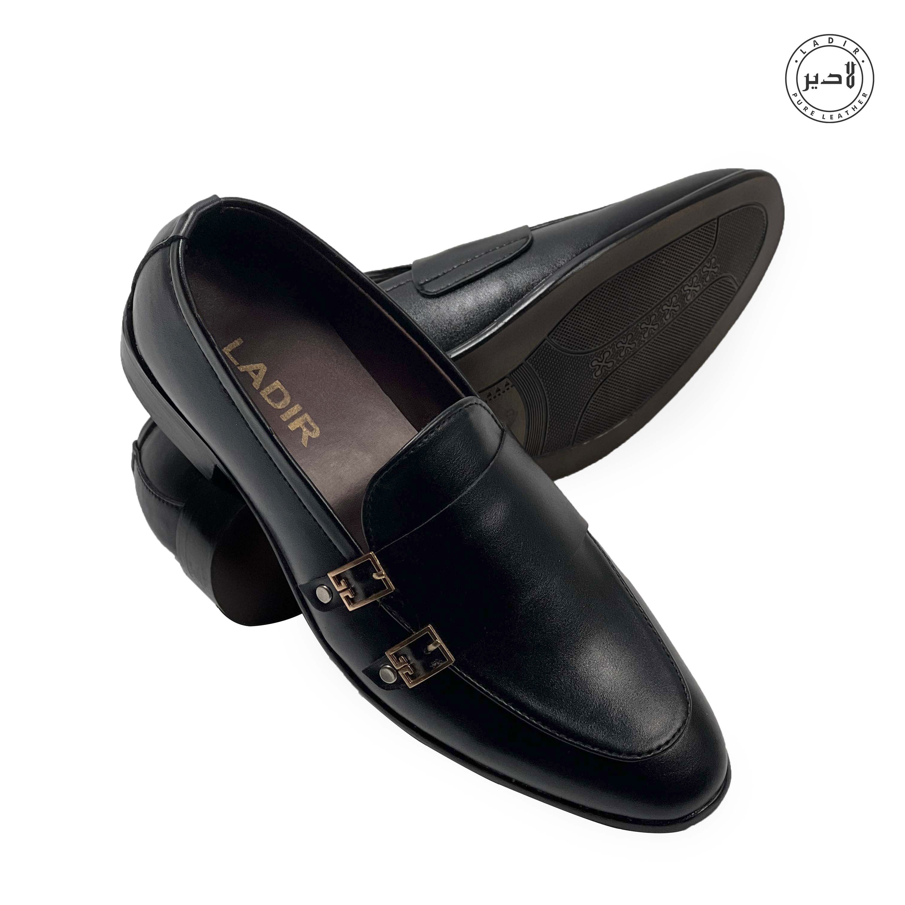 LOAFER BLACK Formal Shoes (DML-301)