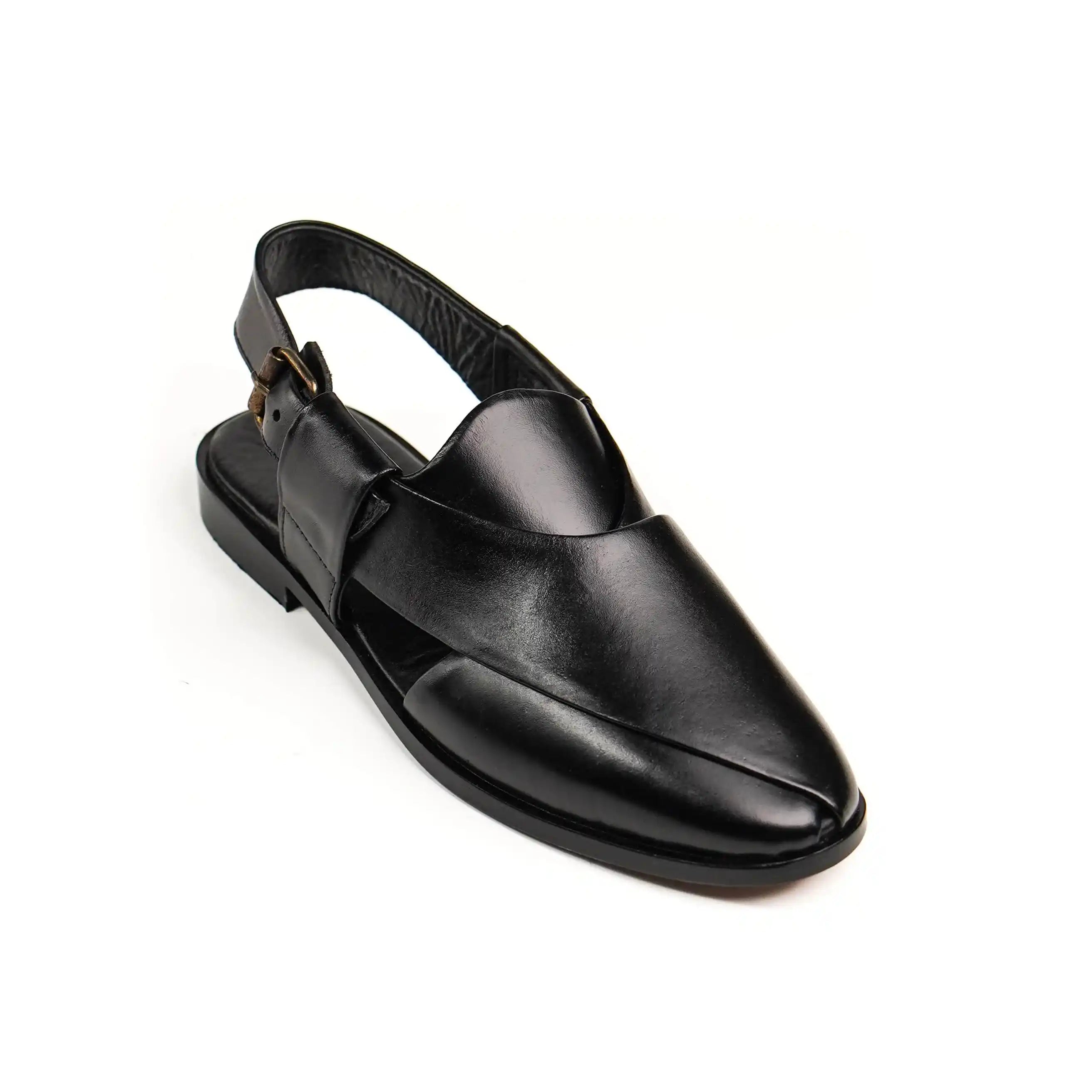 NOVA BLACK Peshawari chappal (nvb-001)