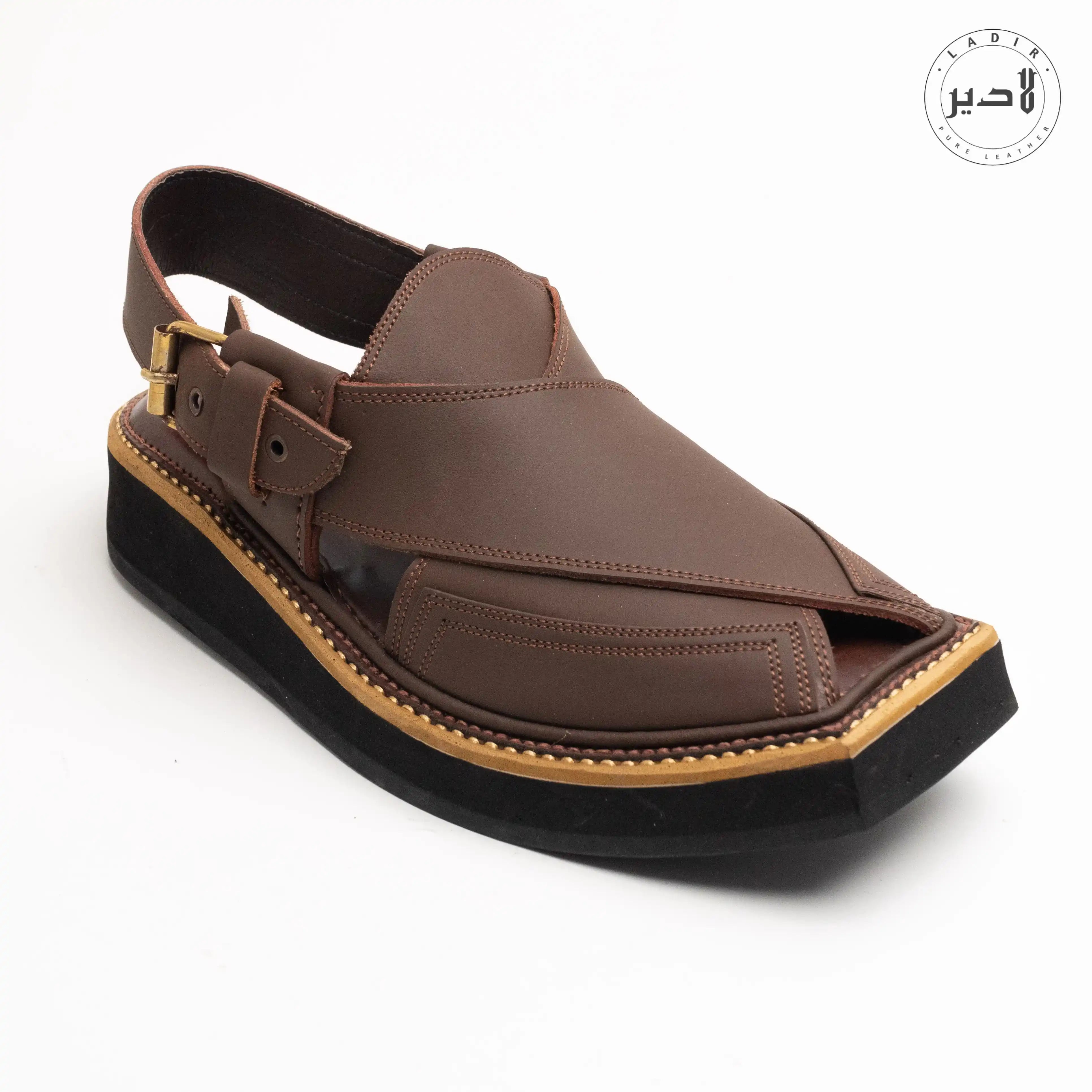 PECAN BROWN KAPTAAN Chappal (KN-108)
