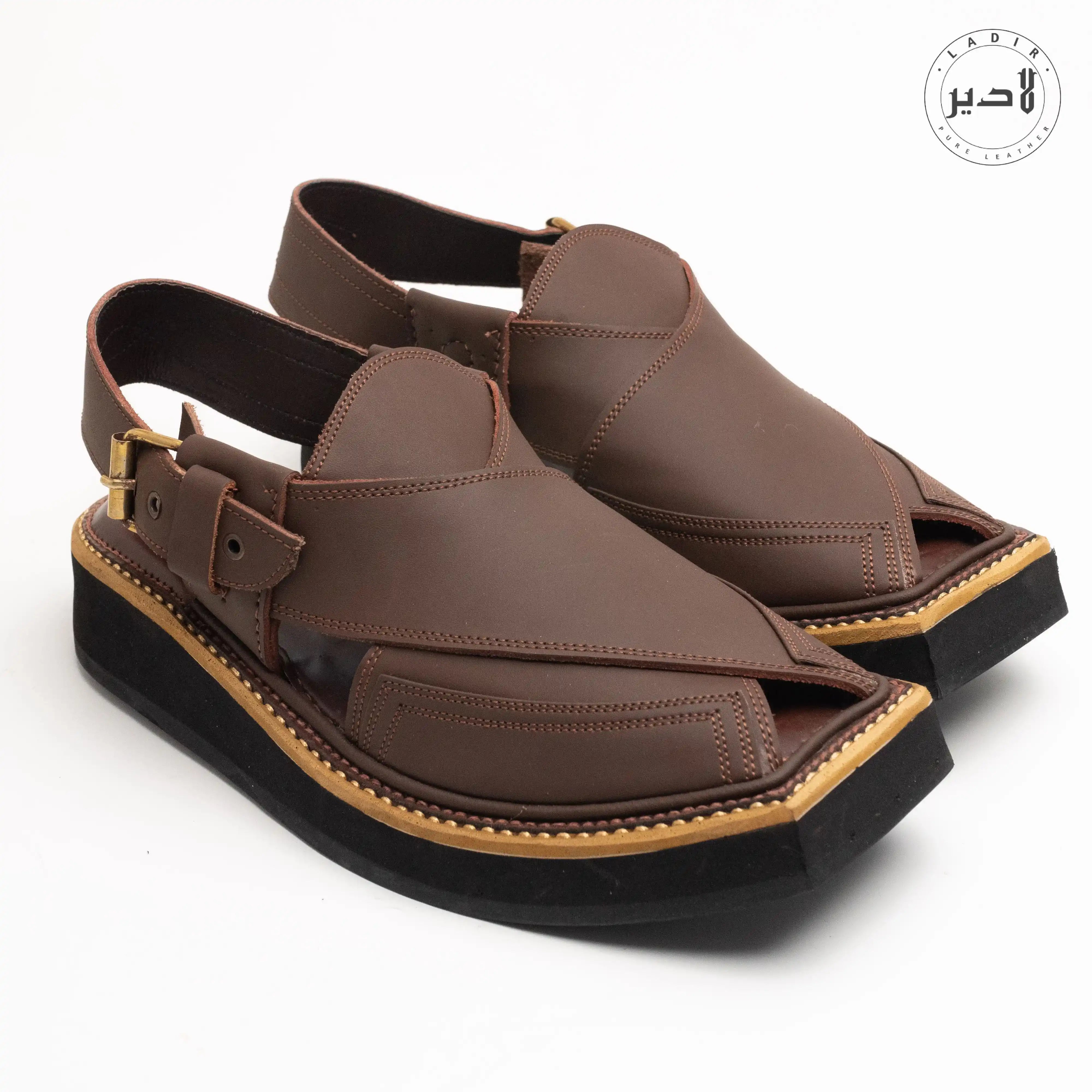 PECAN BROWN KAPTAAN Chappal (KN-108)
