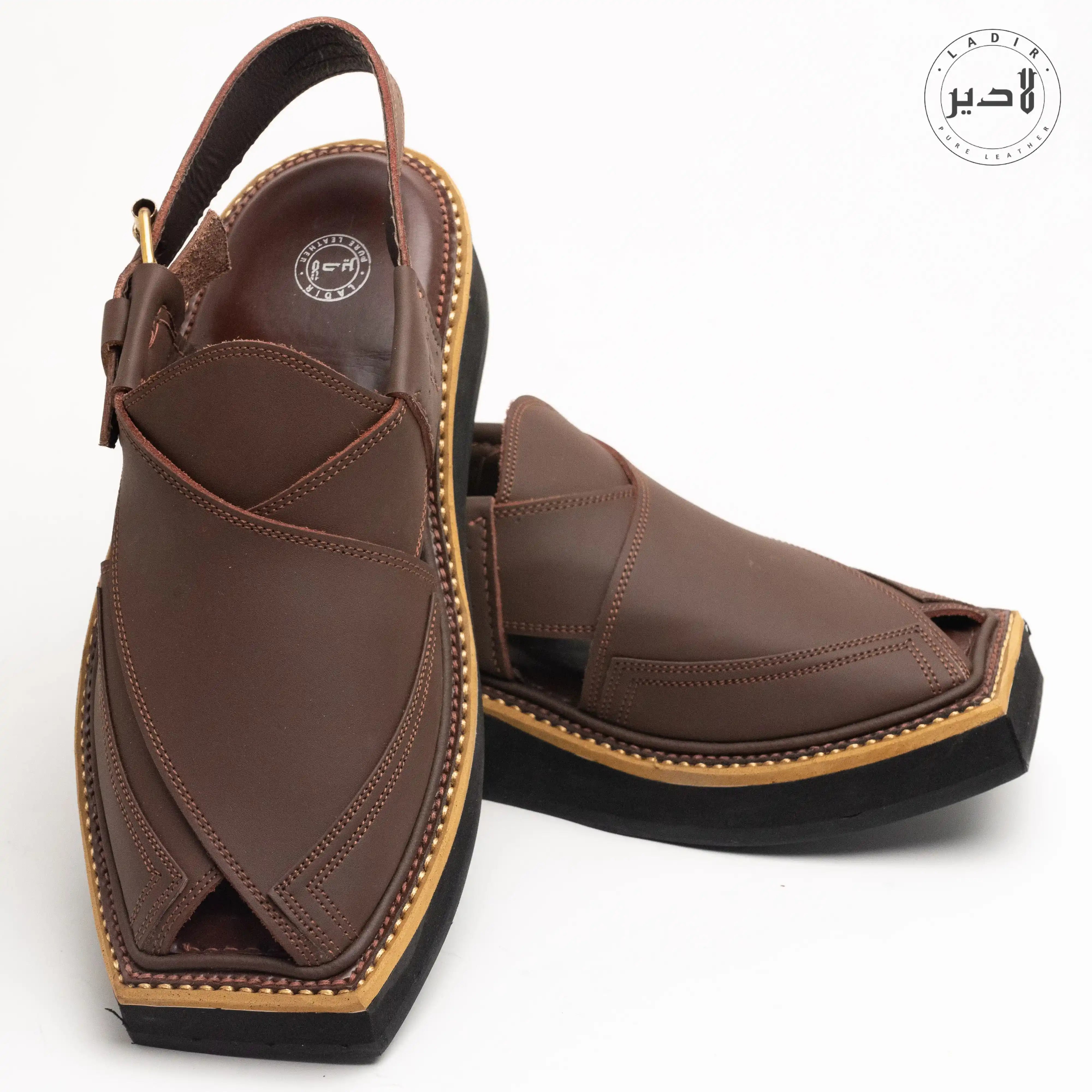 PECAN BROWN KAPTAAN Chappal (KN-108)