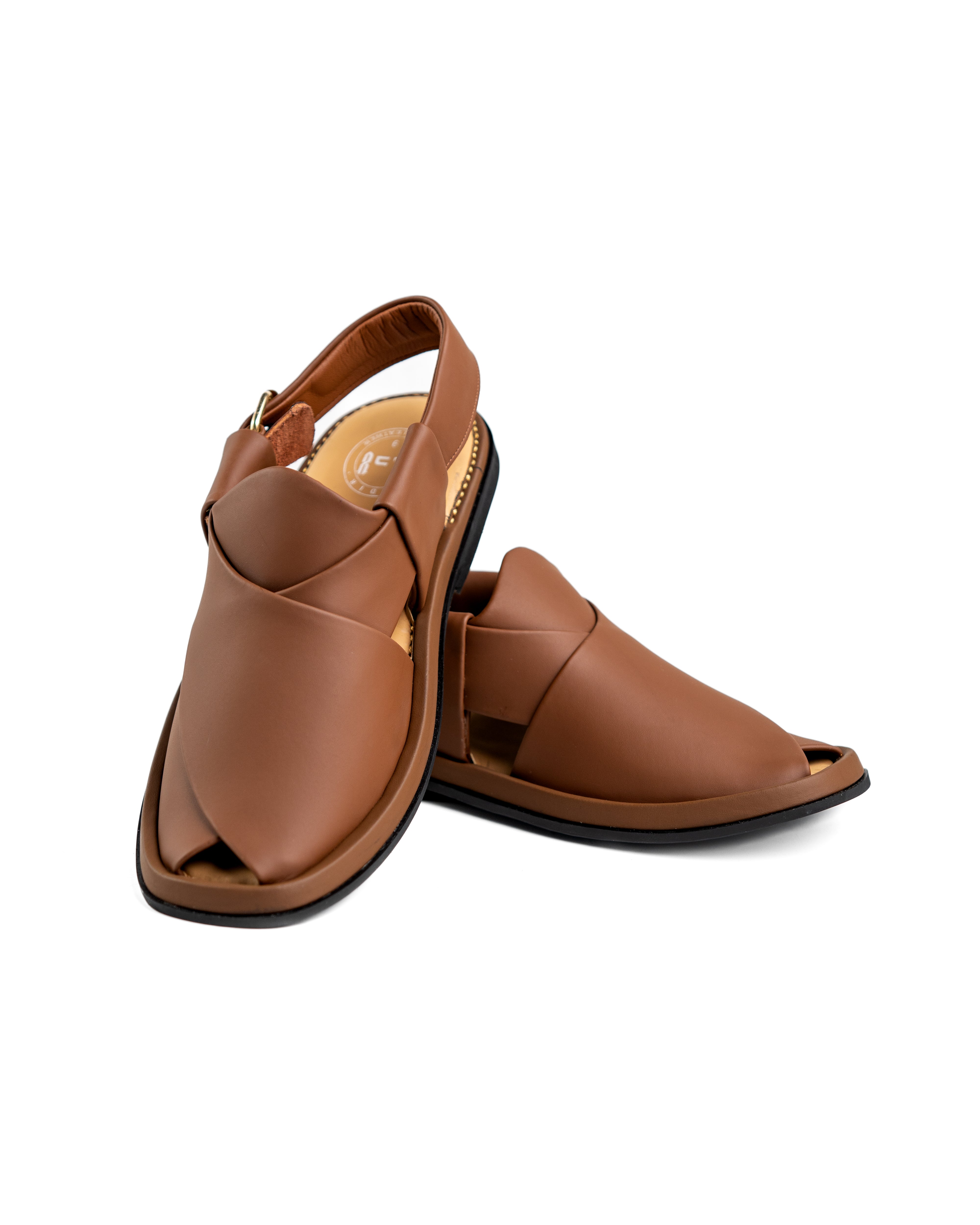 ROUND WALNUT PESHAWARI Chappal (RSW-301)